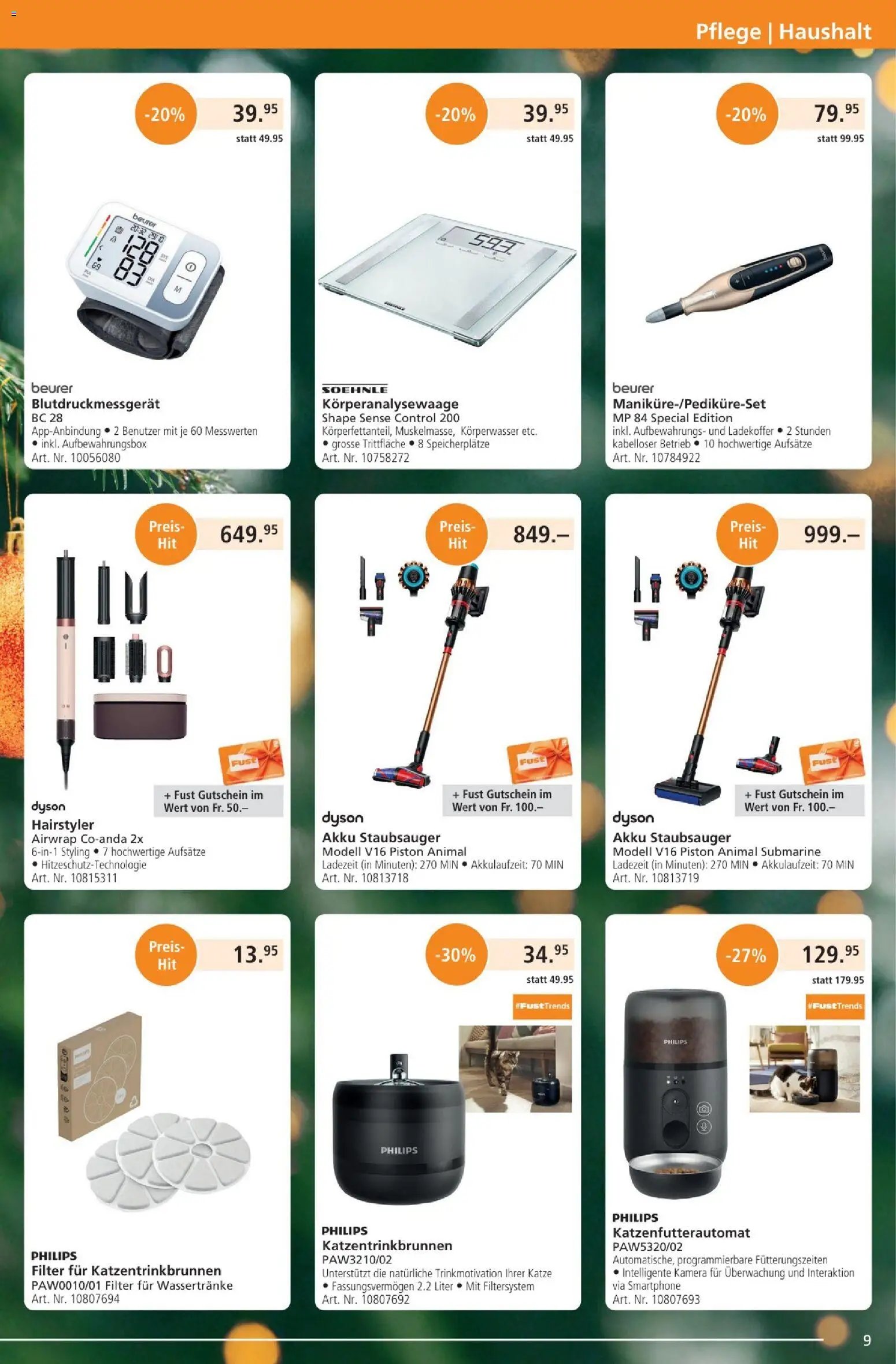 Fust Aktionen (2025-01-01 - 2025-12-24) | 9