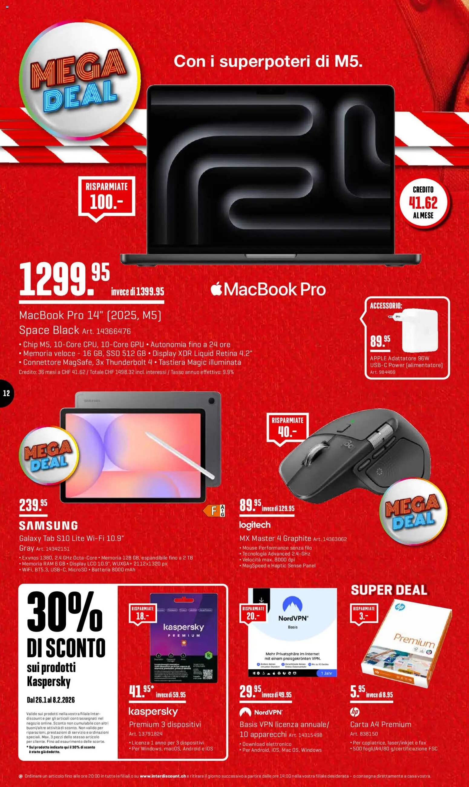 Interdiscount Aktionen IT (2026-01-26 - 2026-02-08) | 12