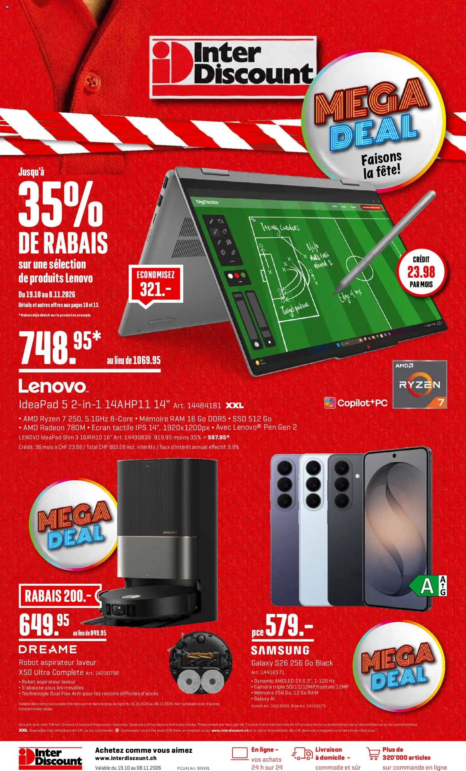 Interdiscount aktionen FR