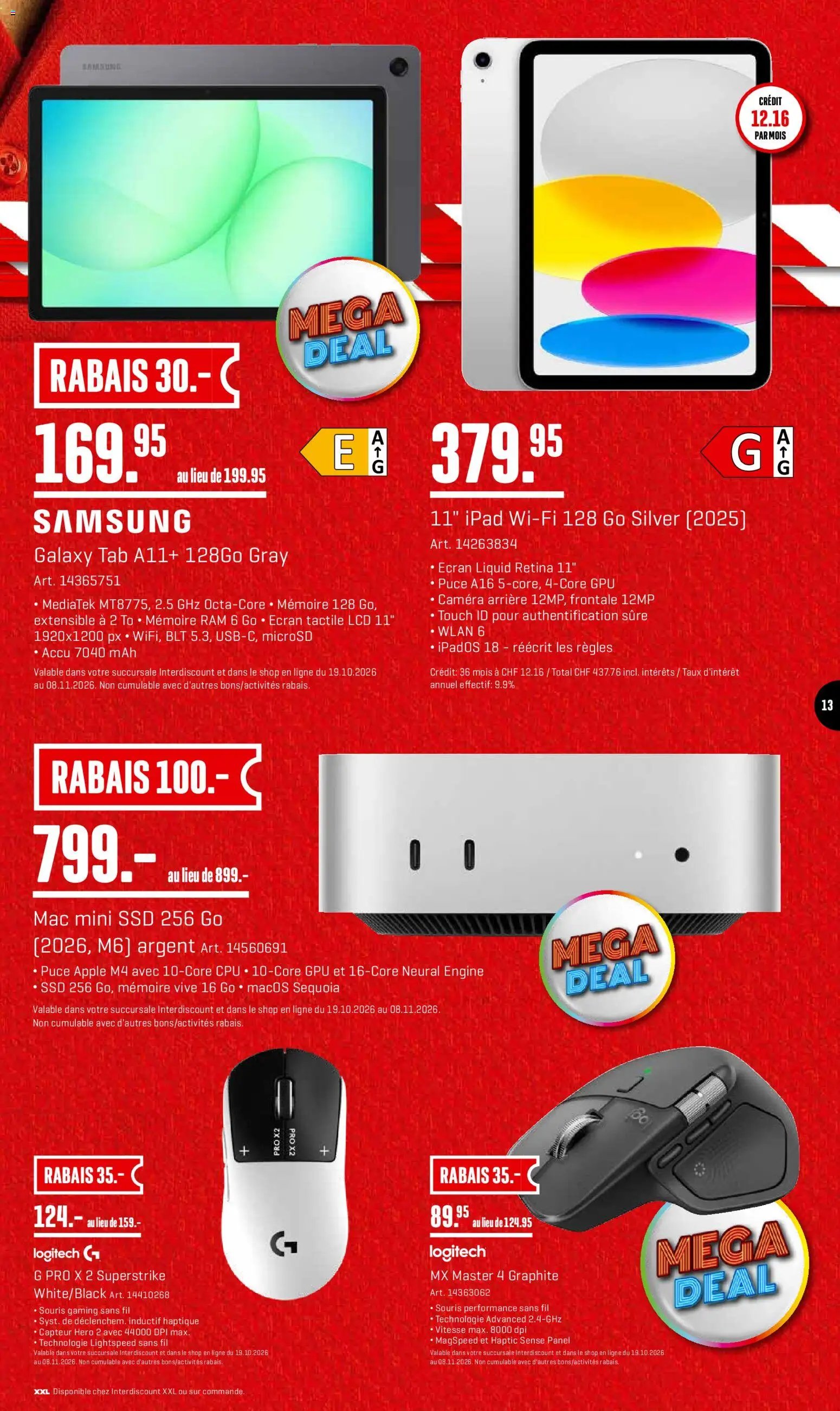 Interdiscount aktionen FR