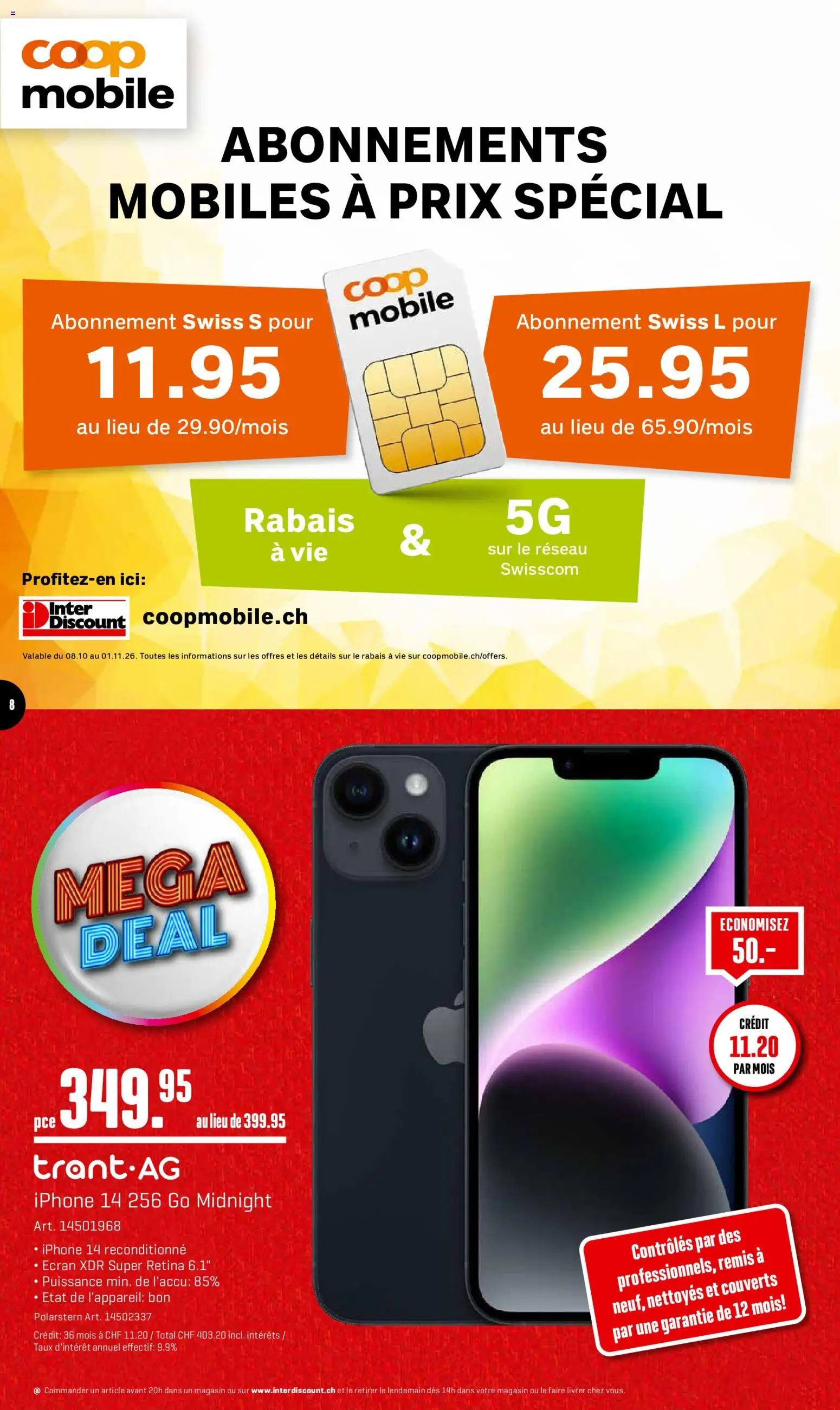 Interdiscount aktionen FR