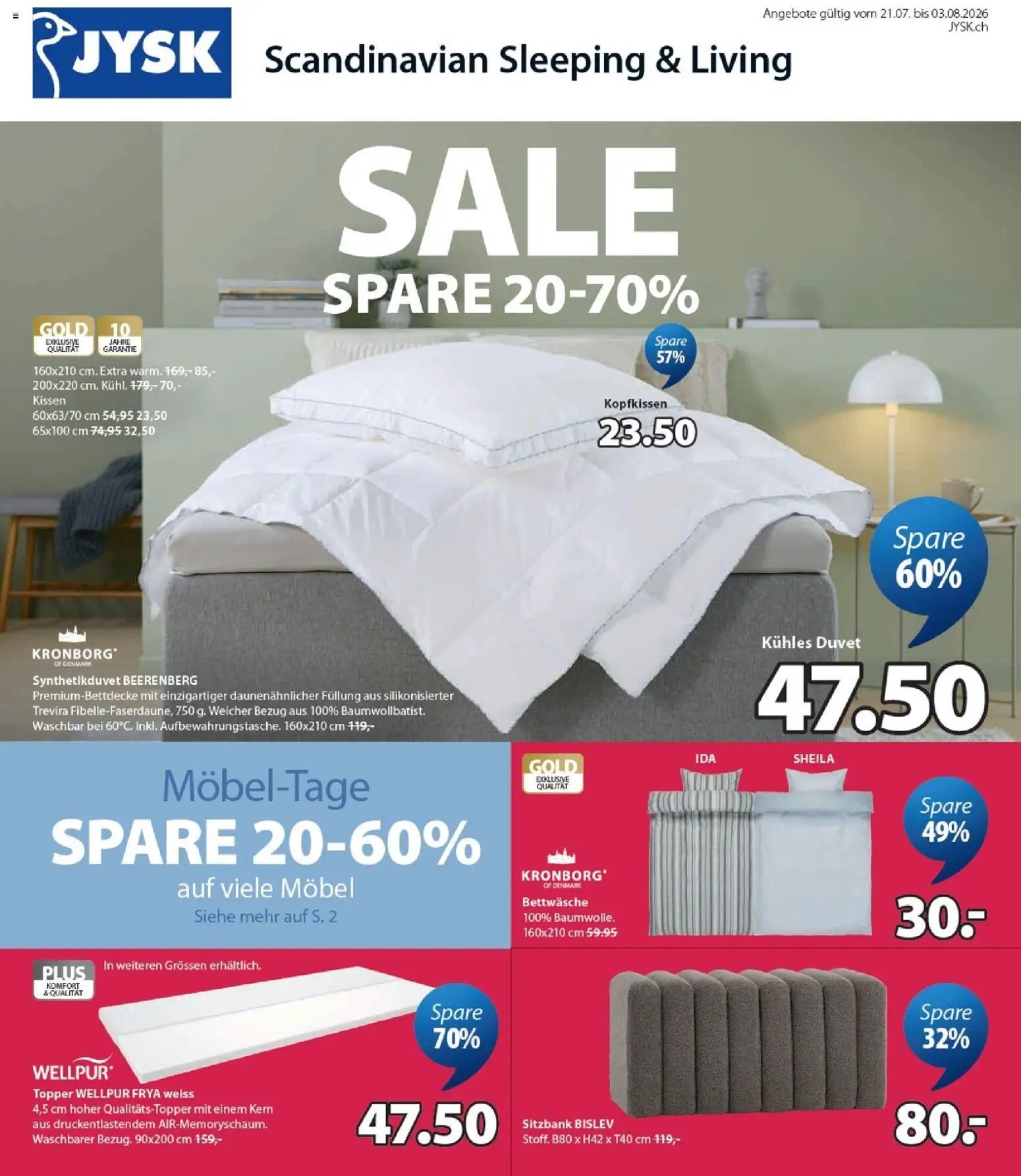 JYSK aktionen