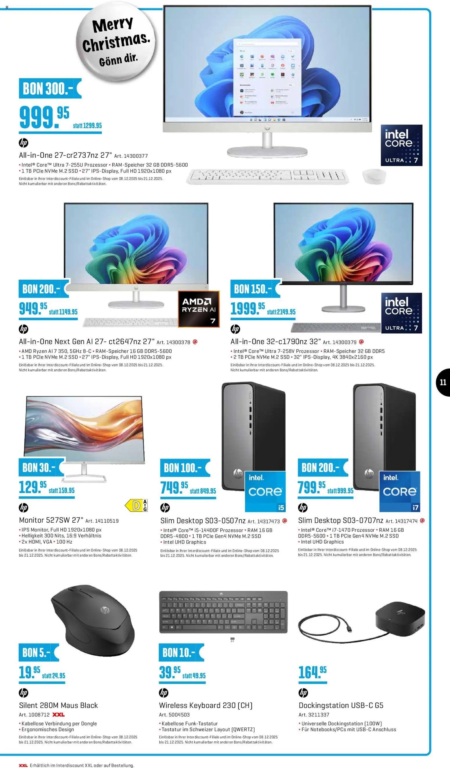 Interdiscount Aktionen (2025-12-08 - 2025-12-21)