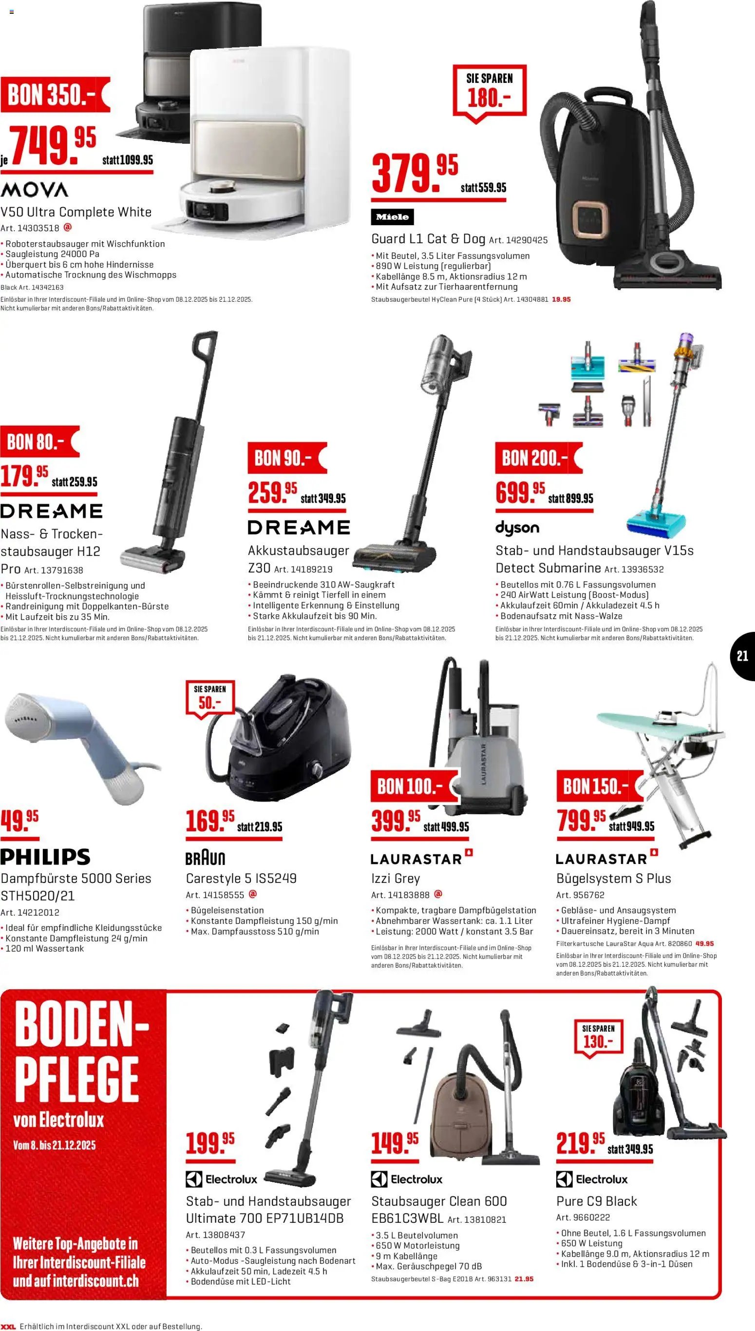 Interdiscount Aktionen (2025-12-08 - 2025-12-21)