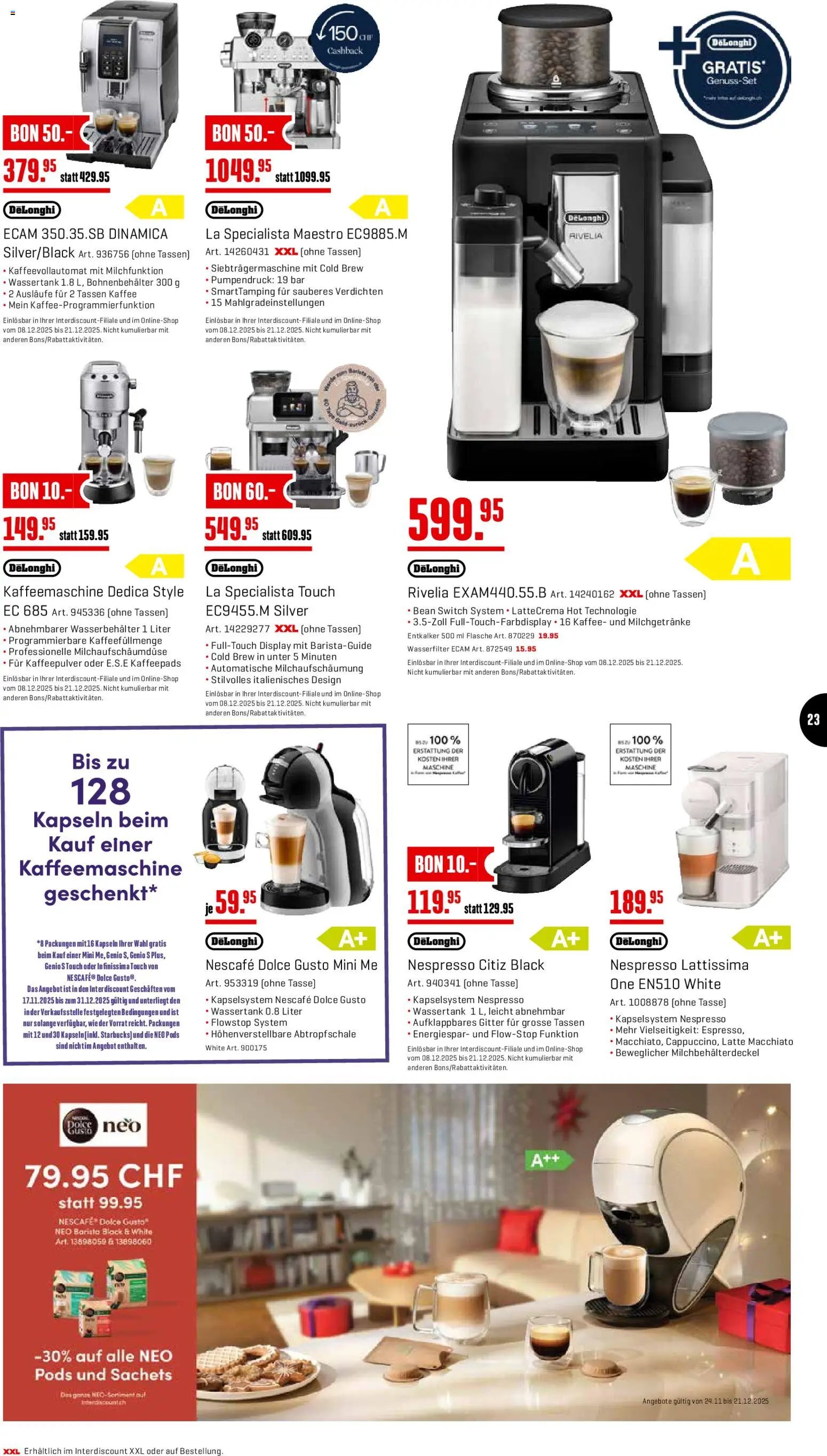 Interdiscount Aktionen (2025-12-08 - 2025-12-21)