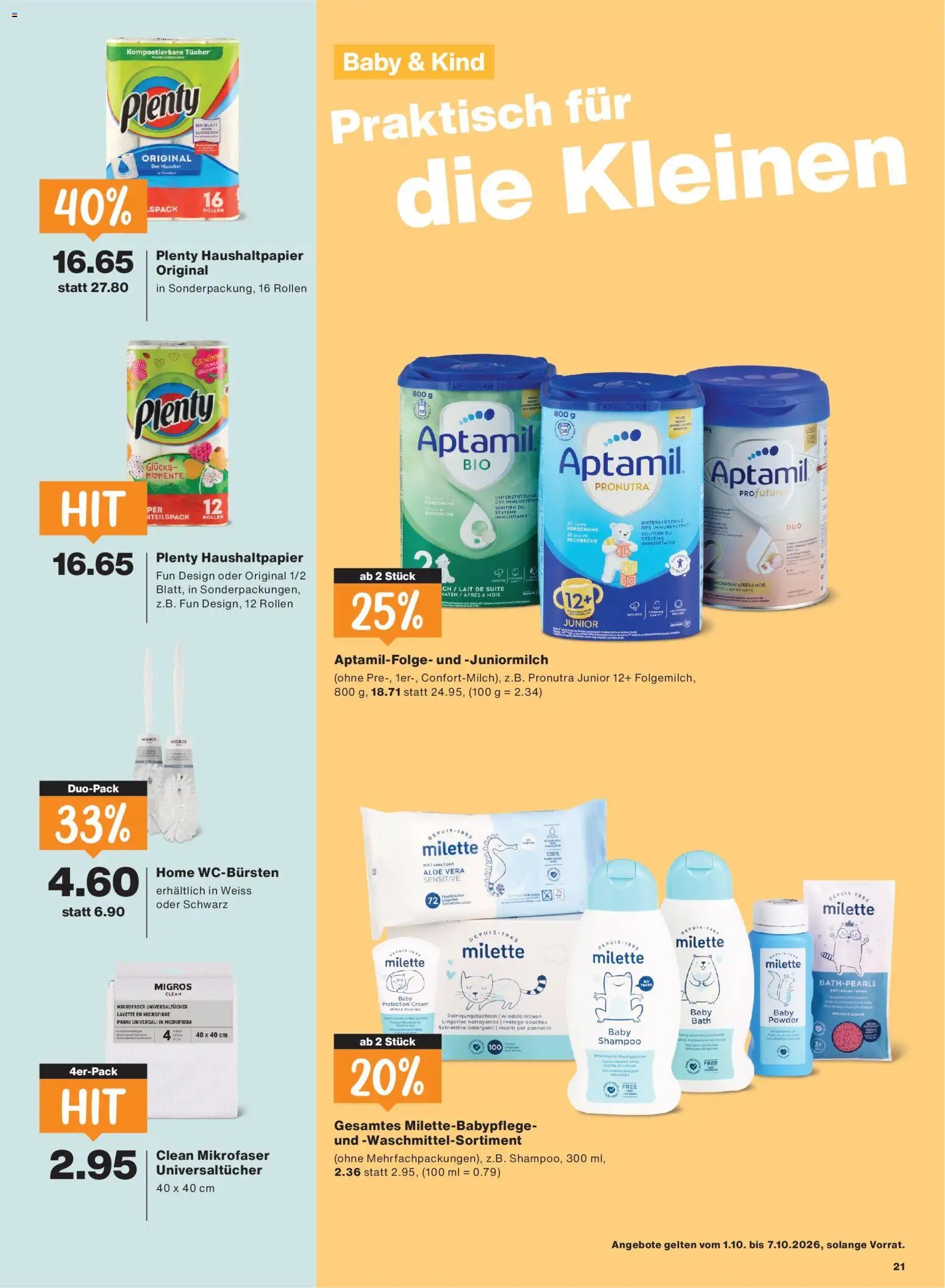 Migros aktionen