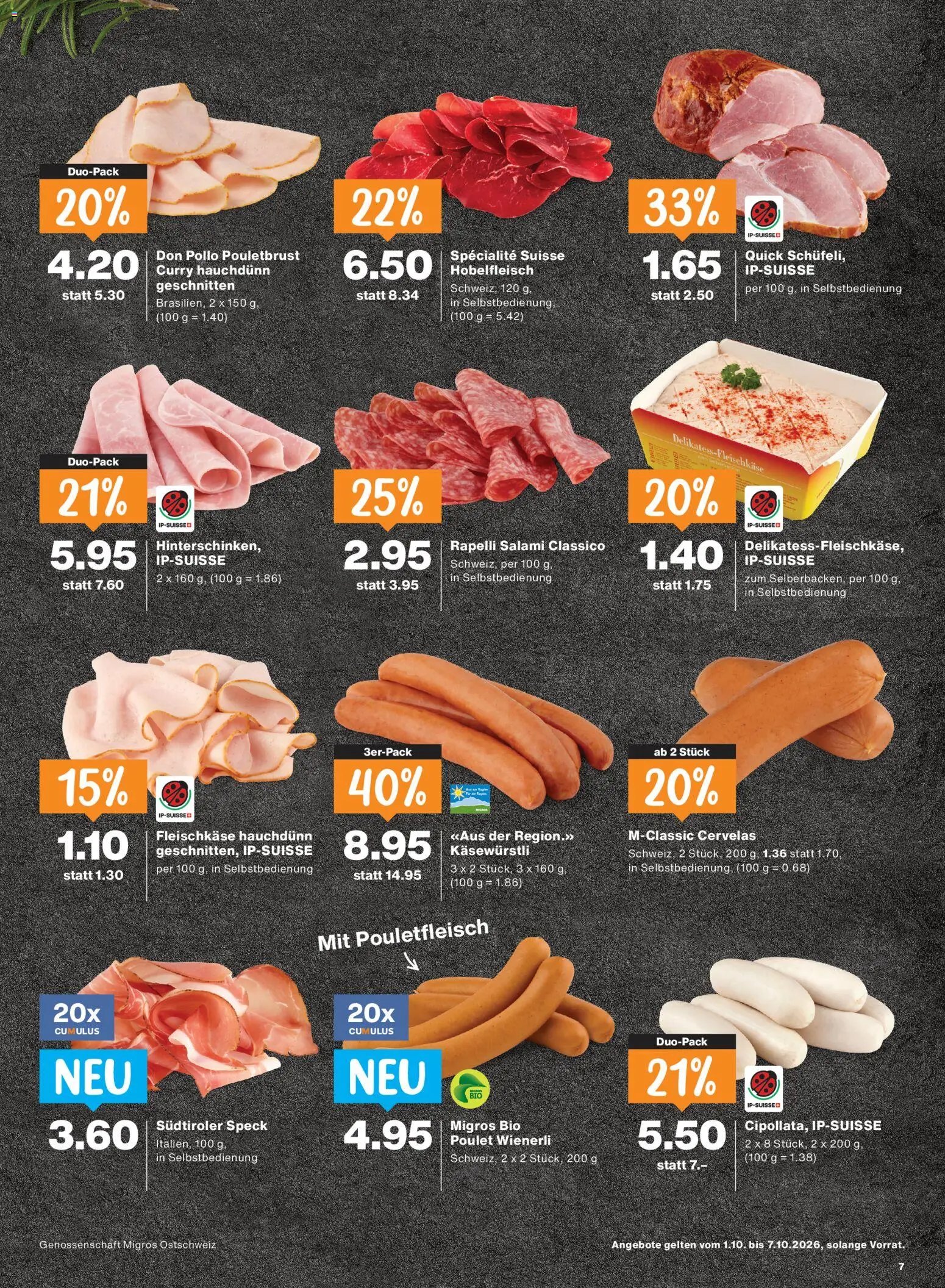 Migros aktionen