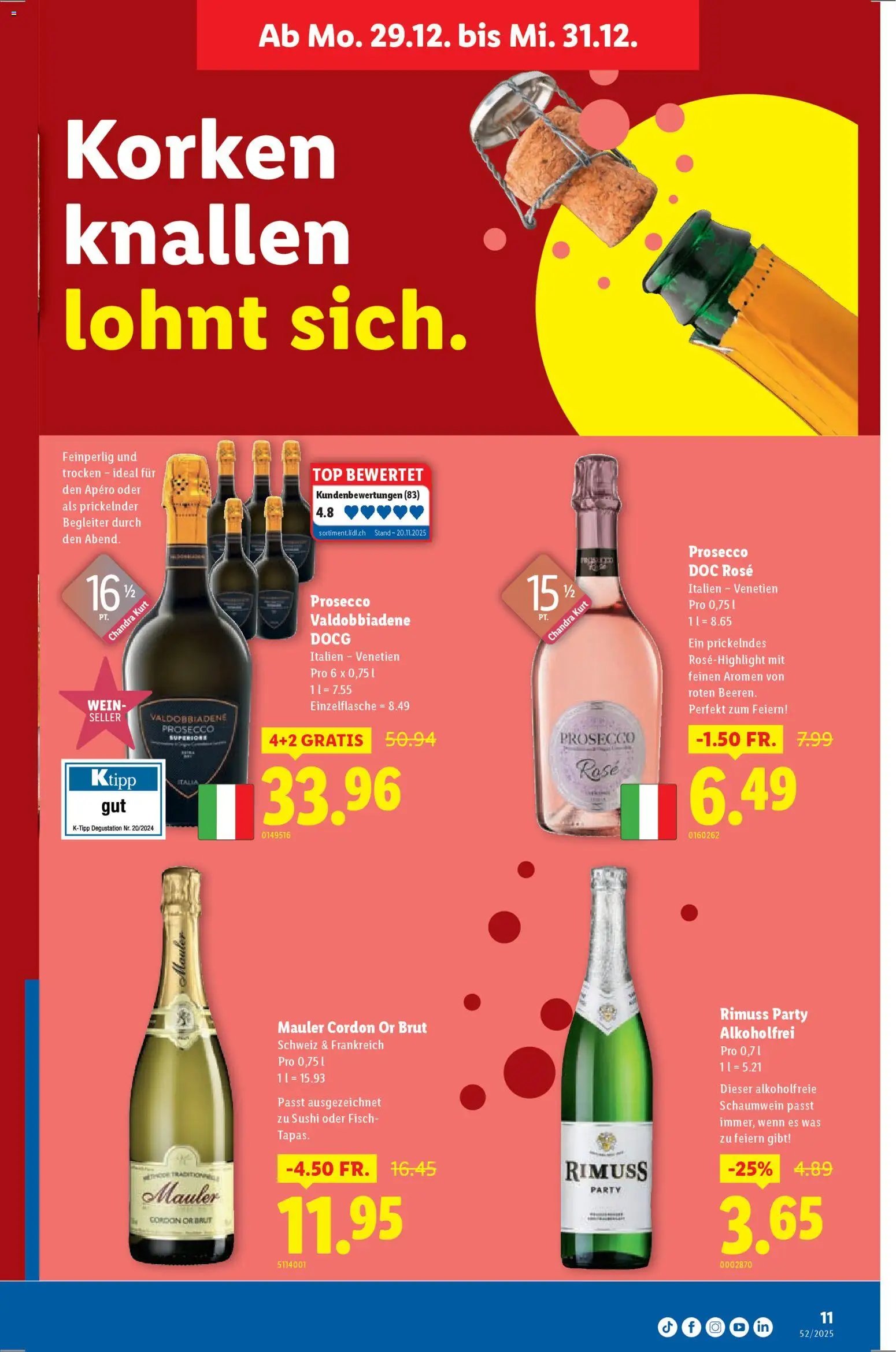 Lidl Aktionen (2025-12-26 - 2025-12-30)