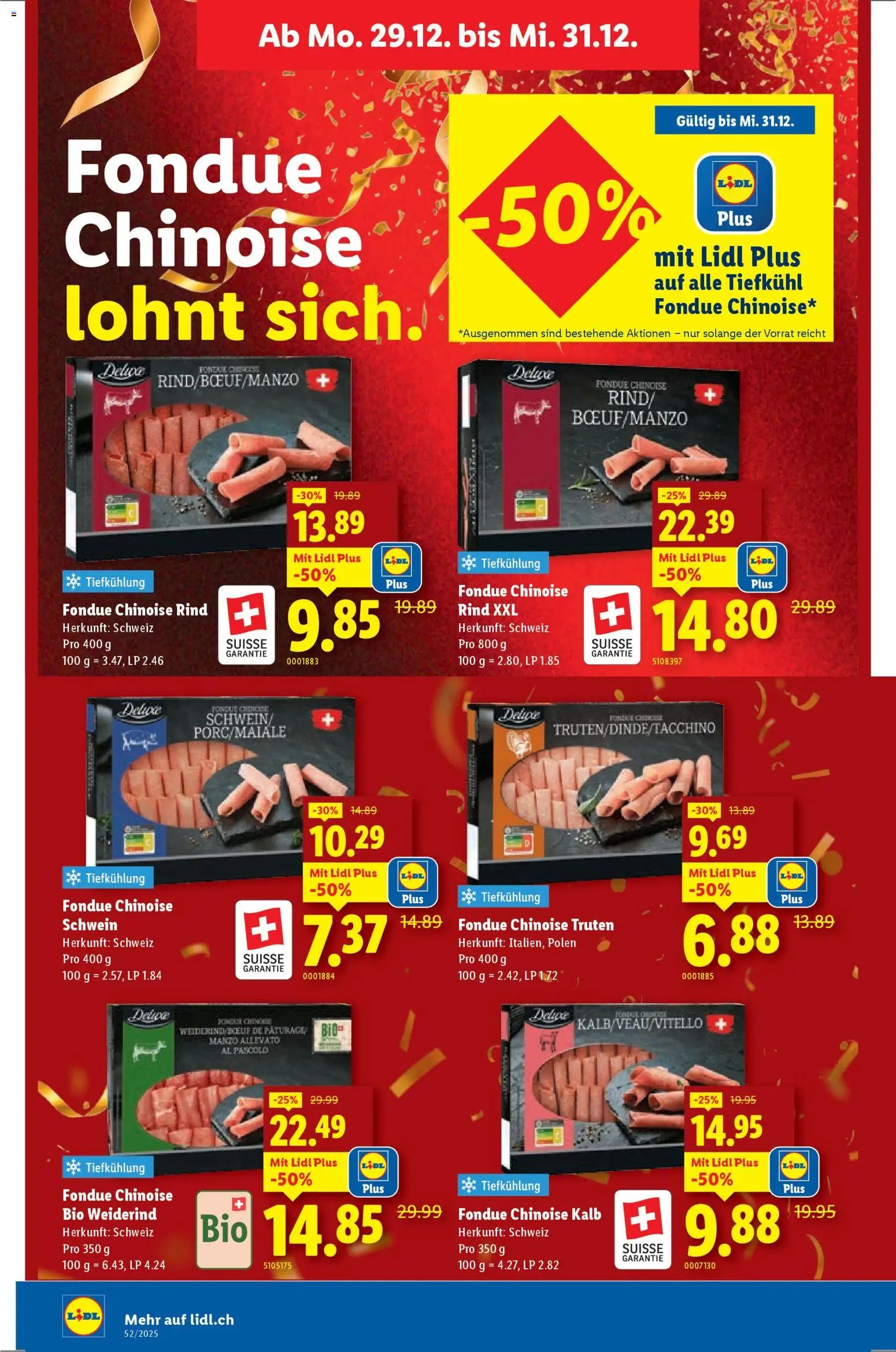 Lidl Aktionen (2025-12-26 - 2025-12-30)