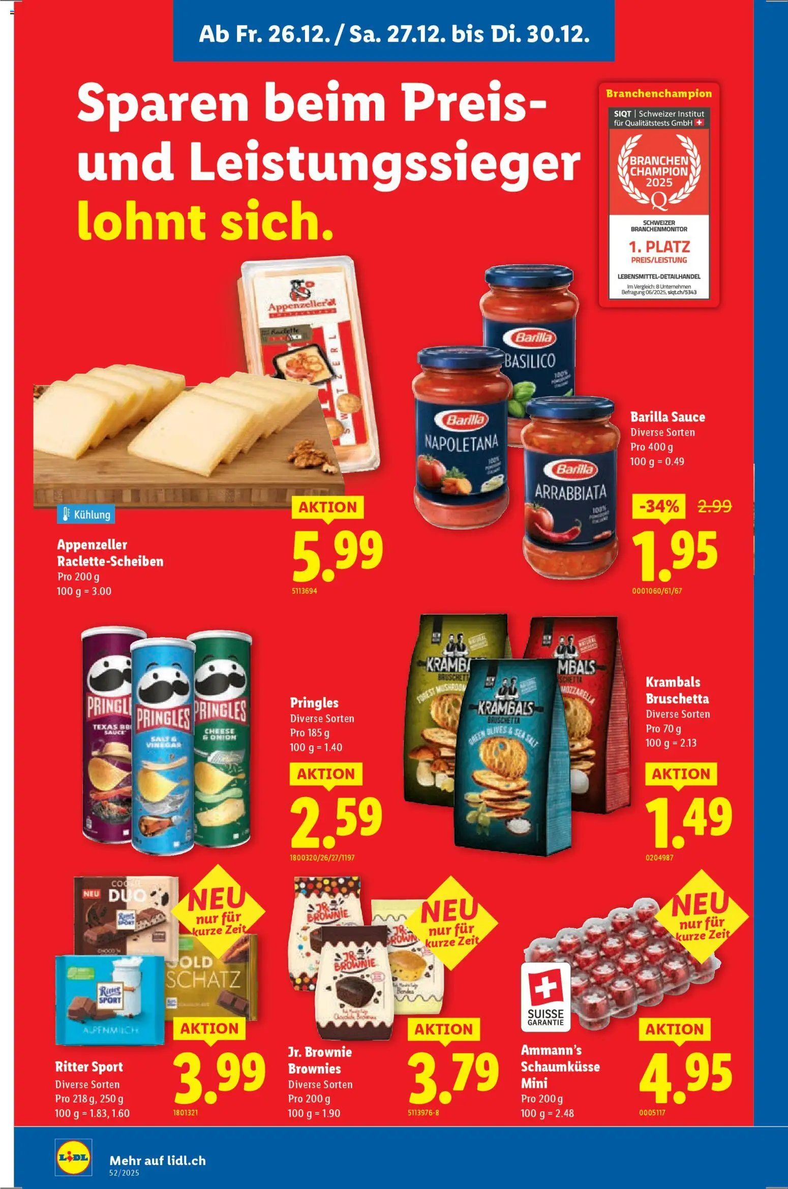 Lidl Aktionen (2025-12-26 - 2025-12-30)