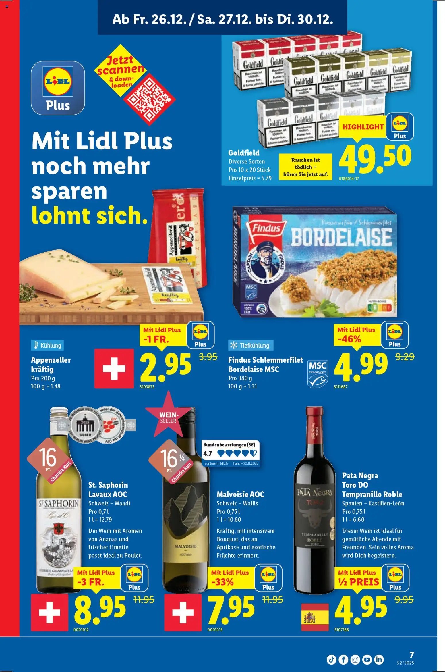 Lidl Aktionen (2025-12-26 - 2025-12-30)