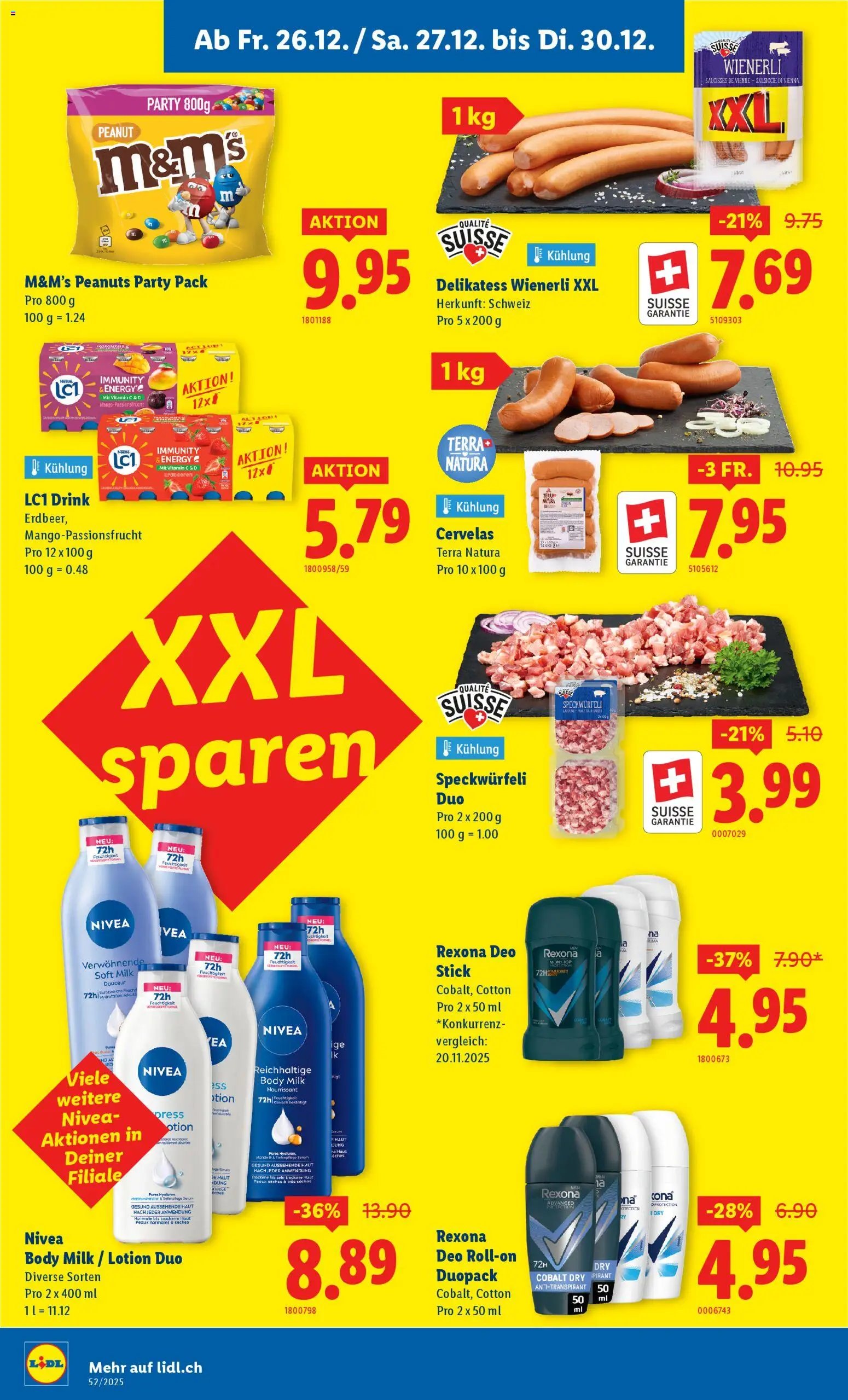 Lidl Aktionen (2025-12-26 - 2025-12-30)