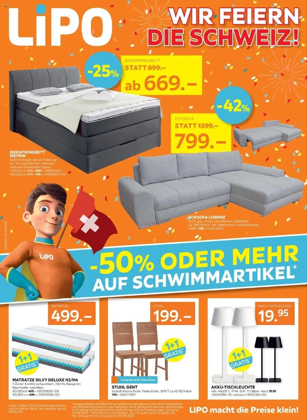 Lipo Aktionen (2025-07-22 - 2025-08-04) | 1