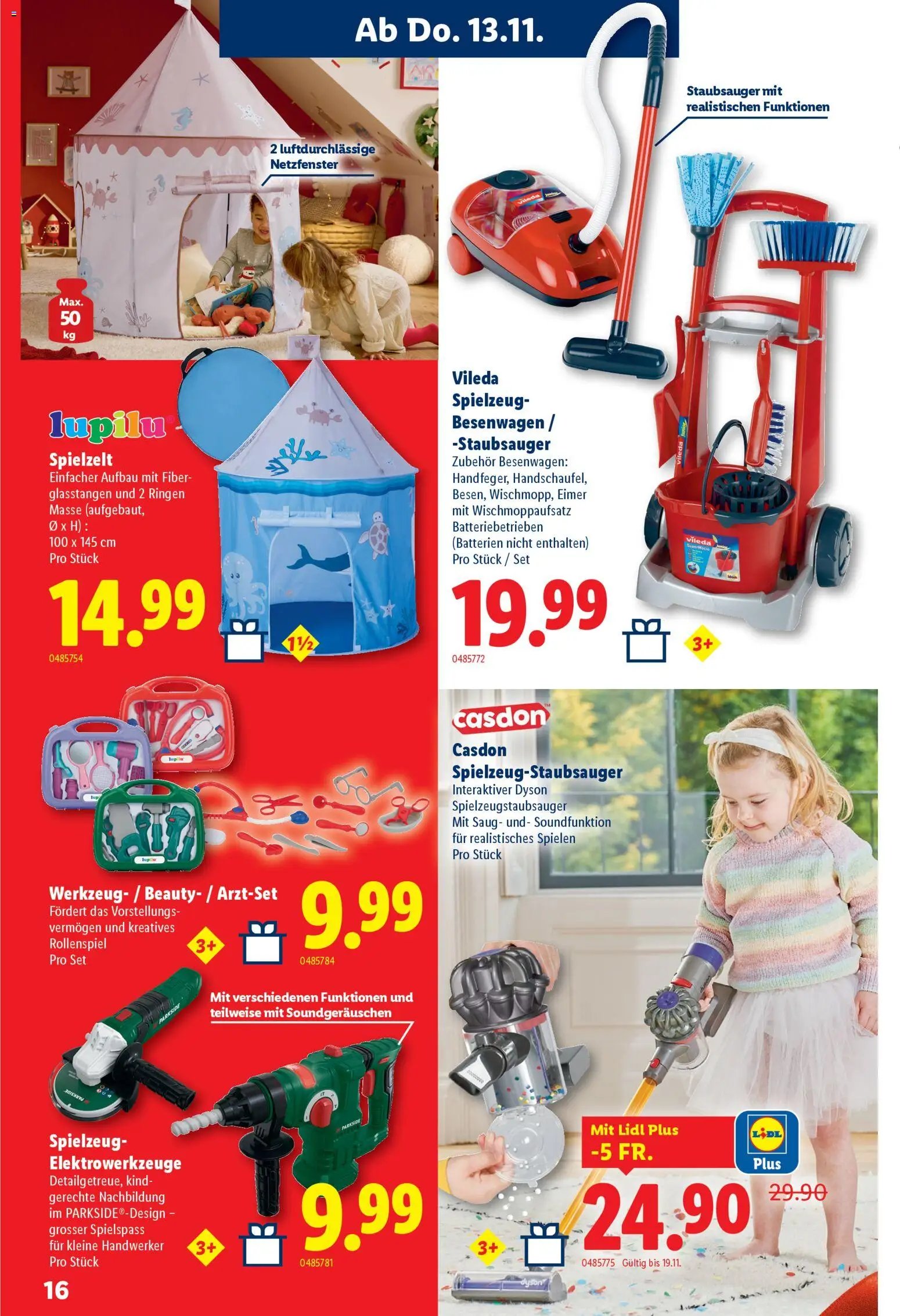 Lidl Aktionen Spielwarenmagazin (2025-10-30 - 2025-12-17) | 16