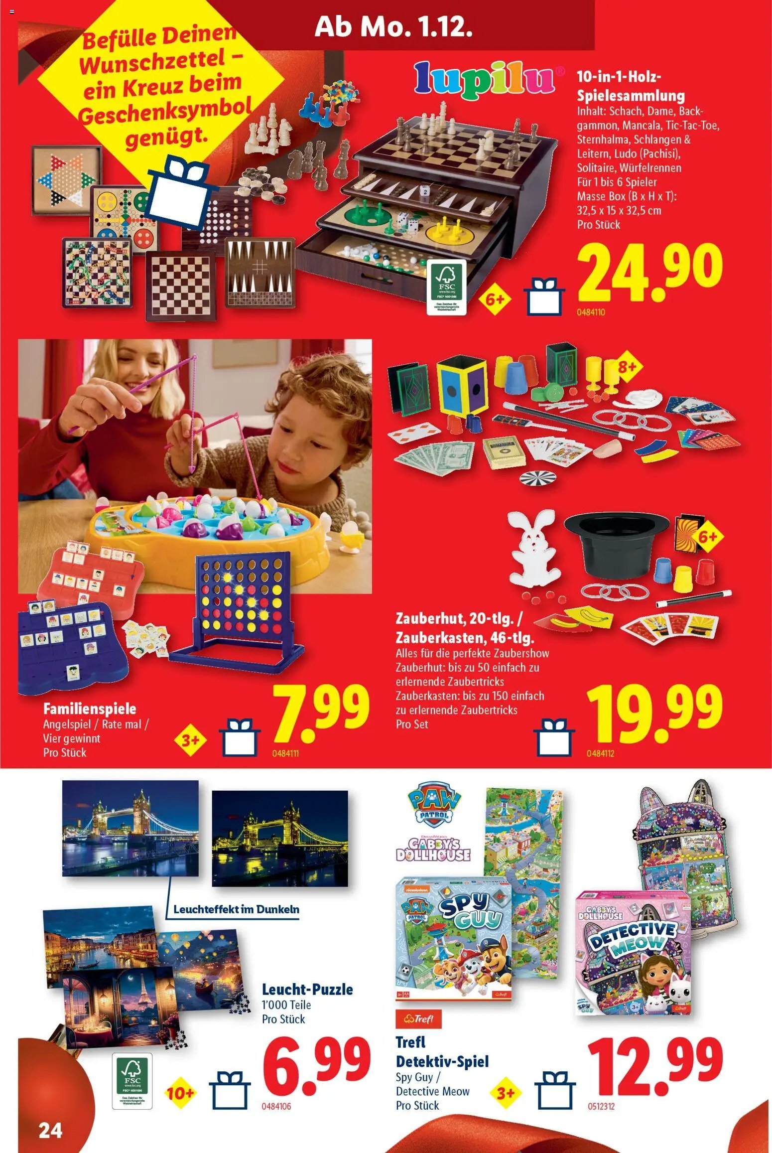 Lidl Aktionen Spielwarenmagazin (2025-10-30 - 2025-12-17) | 24