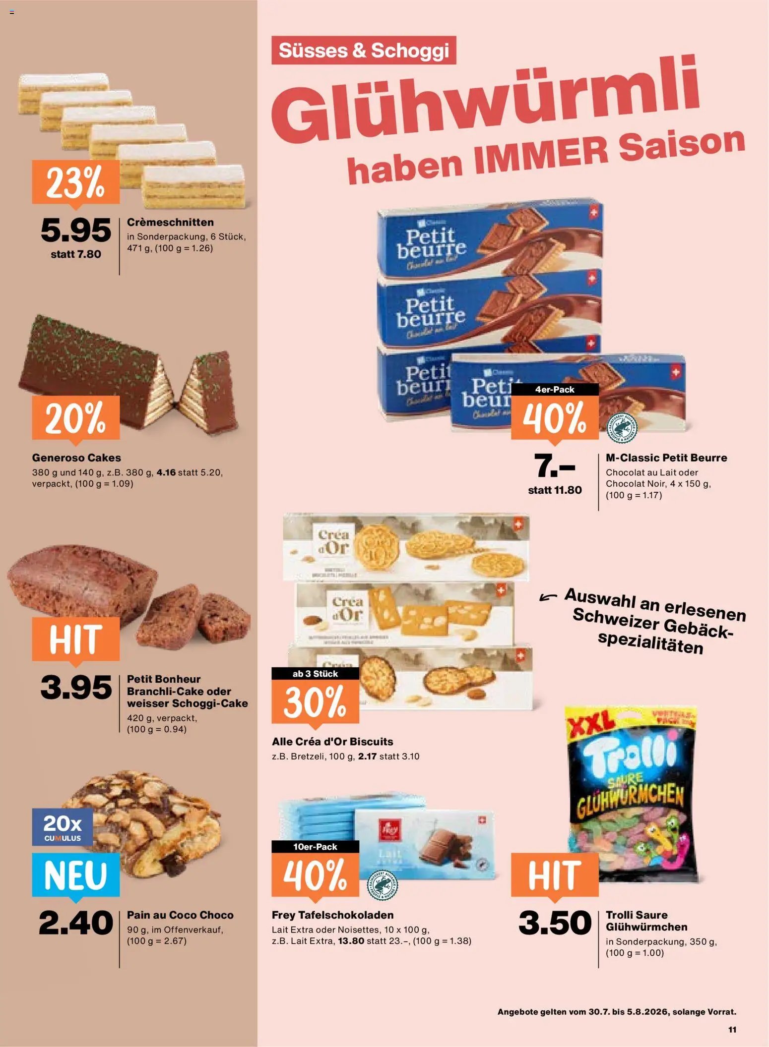 Migros aktionen