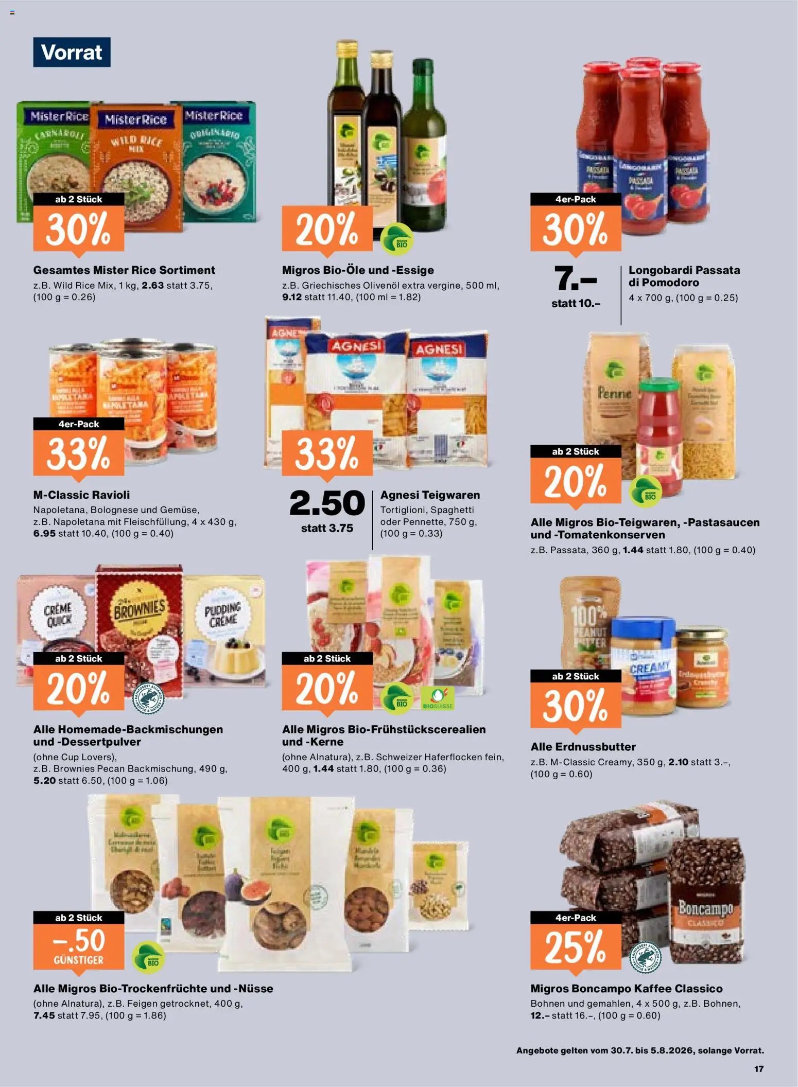 Migros aktionen