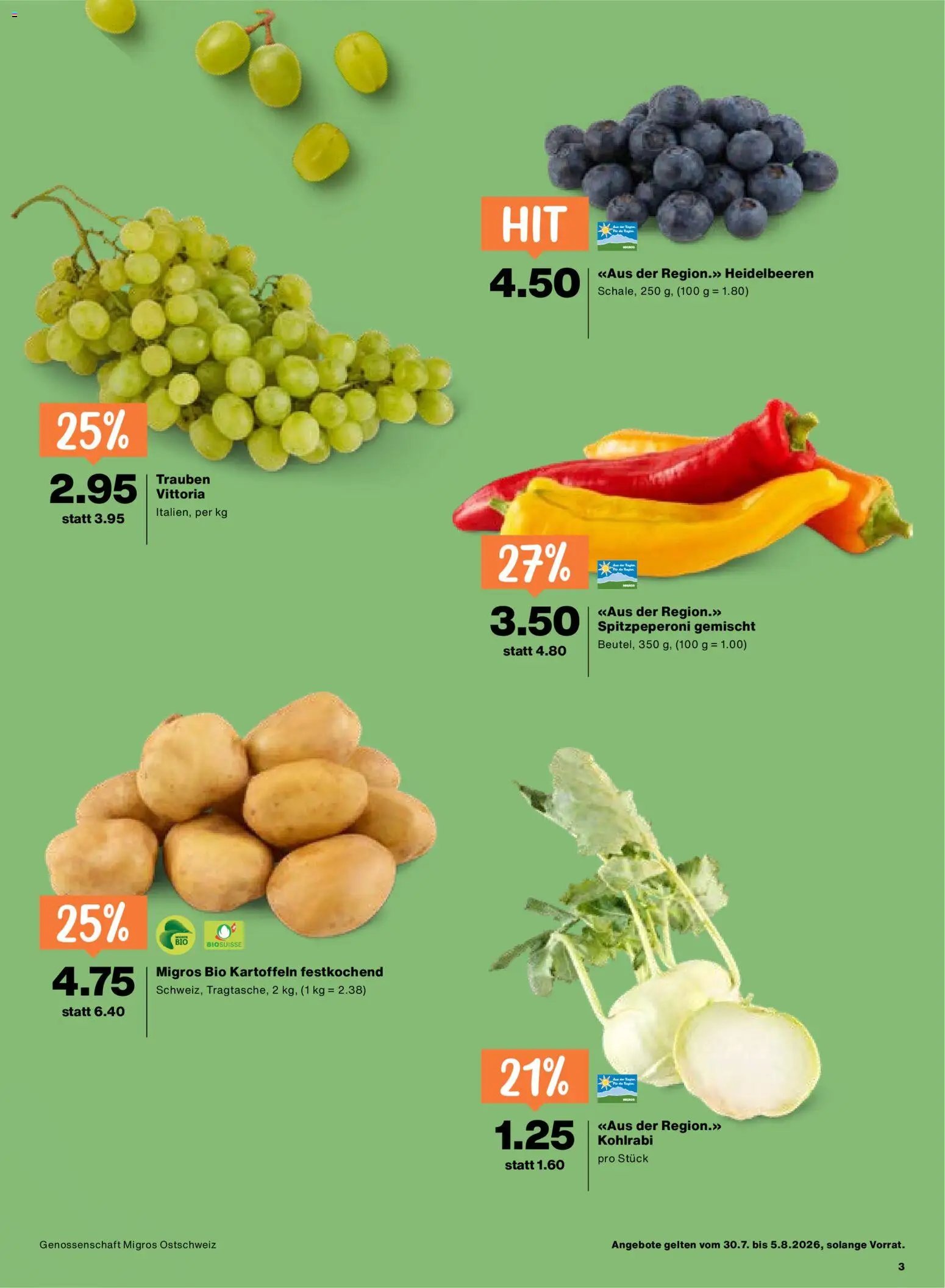 Migros aktionen
