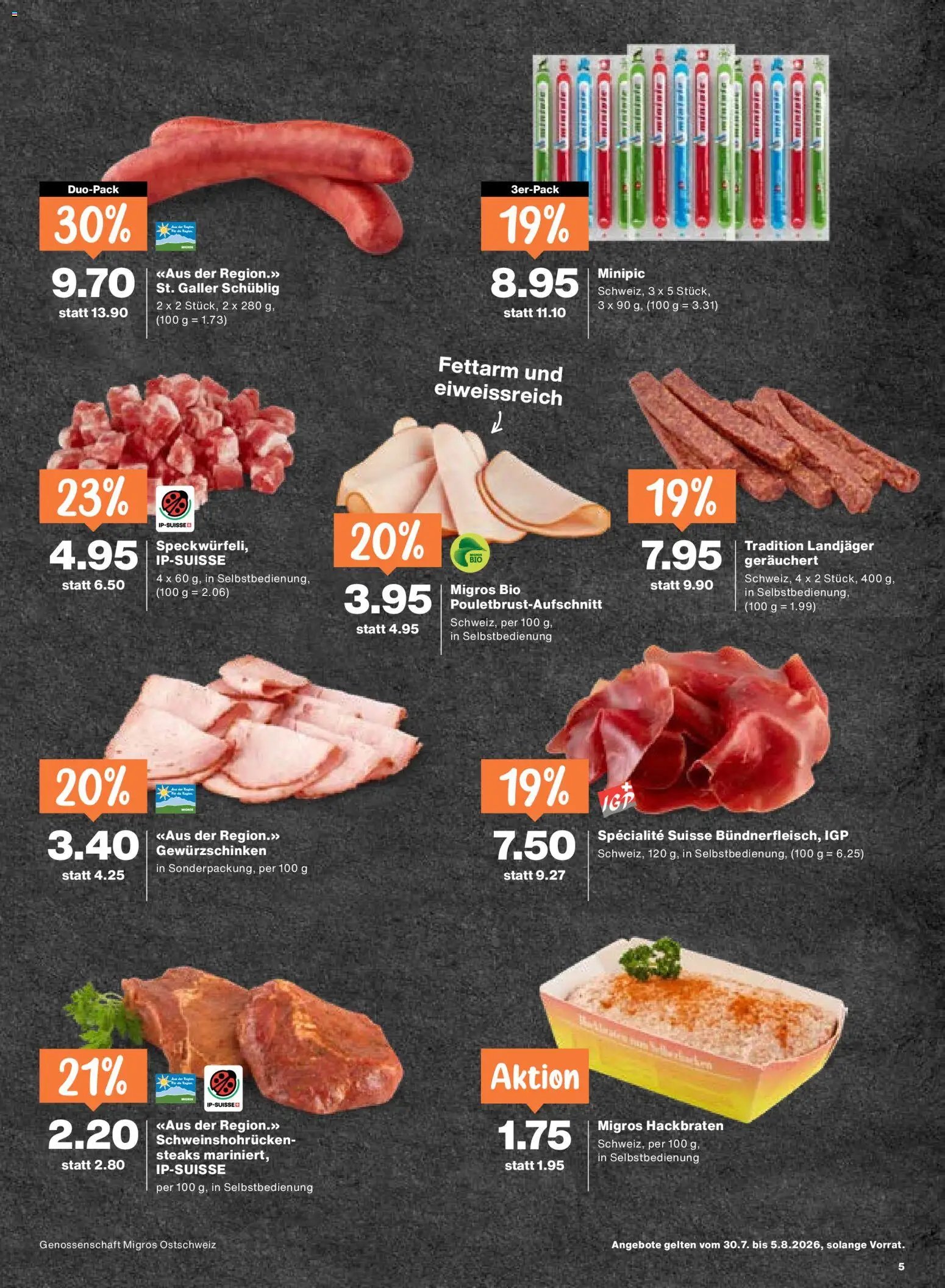 Migros aktionen