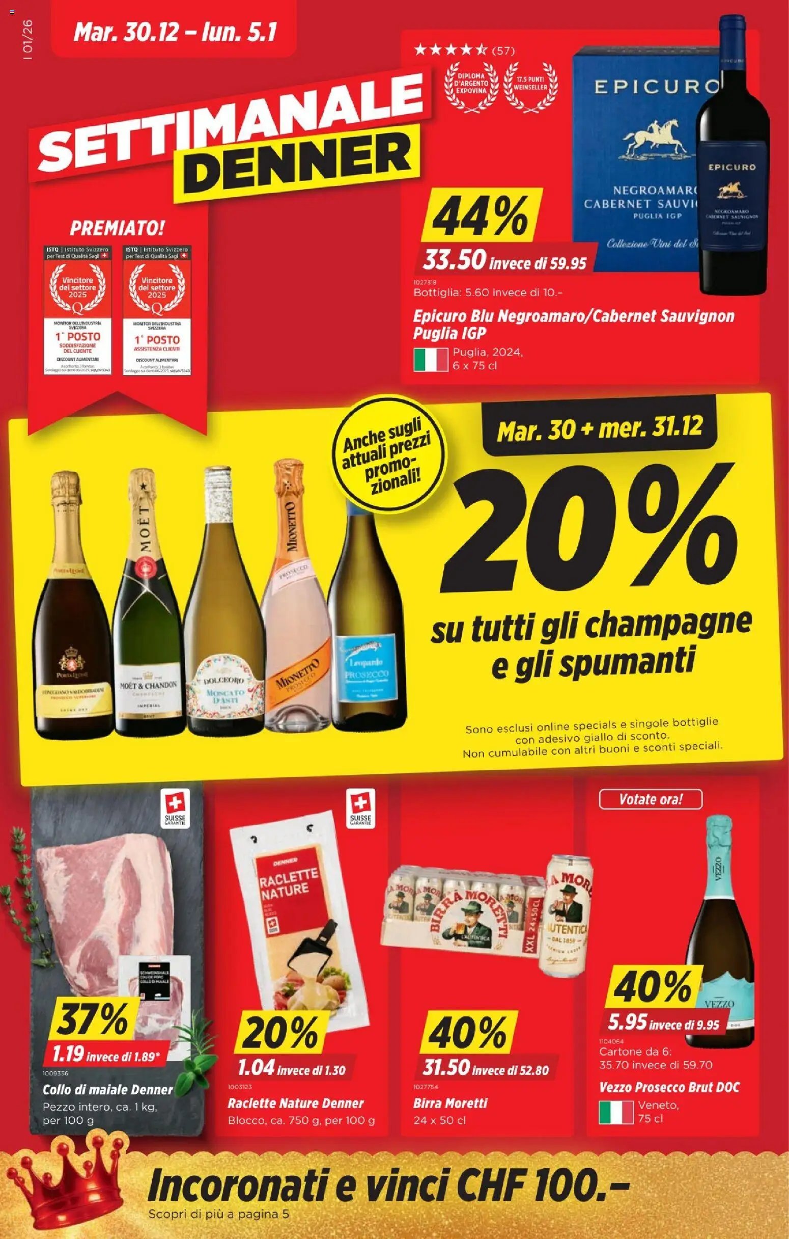 Denner Aktionen IT (2025-12-30 - 2026-01-05) | 1