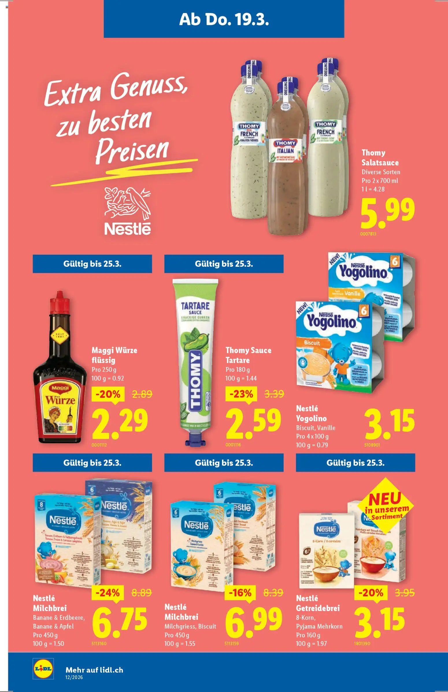 Lidl aktionen (2026-03-19 - 2026-03-25) | 12