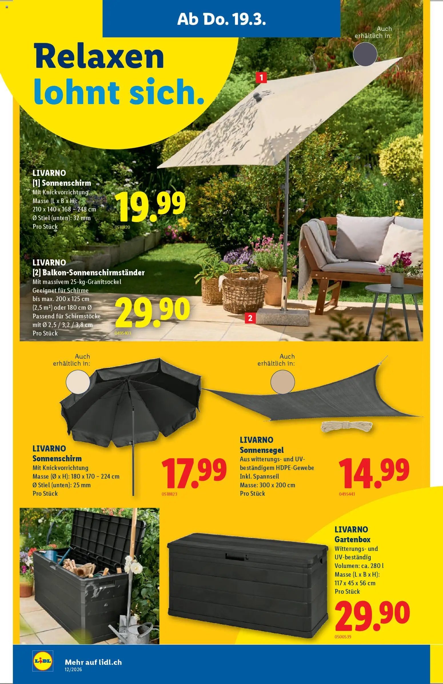 Lidl aktionen (2026-03-19 - 2026-03-25) | 20