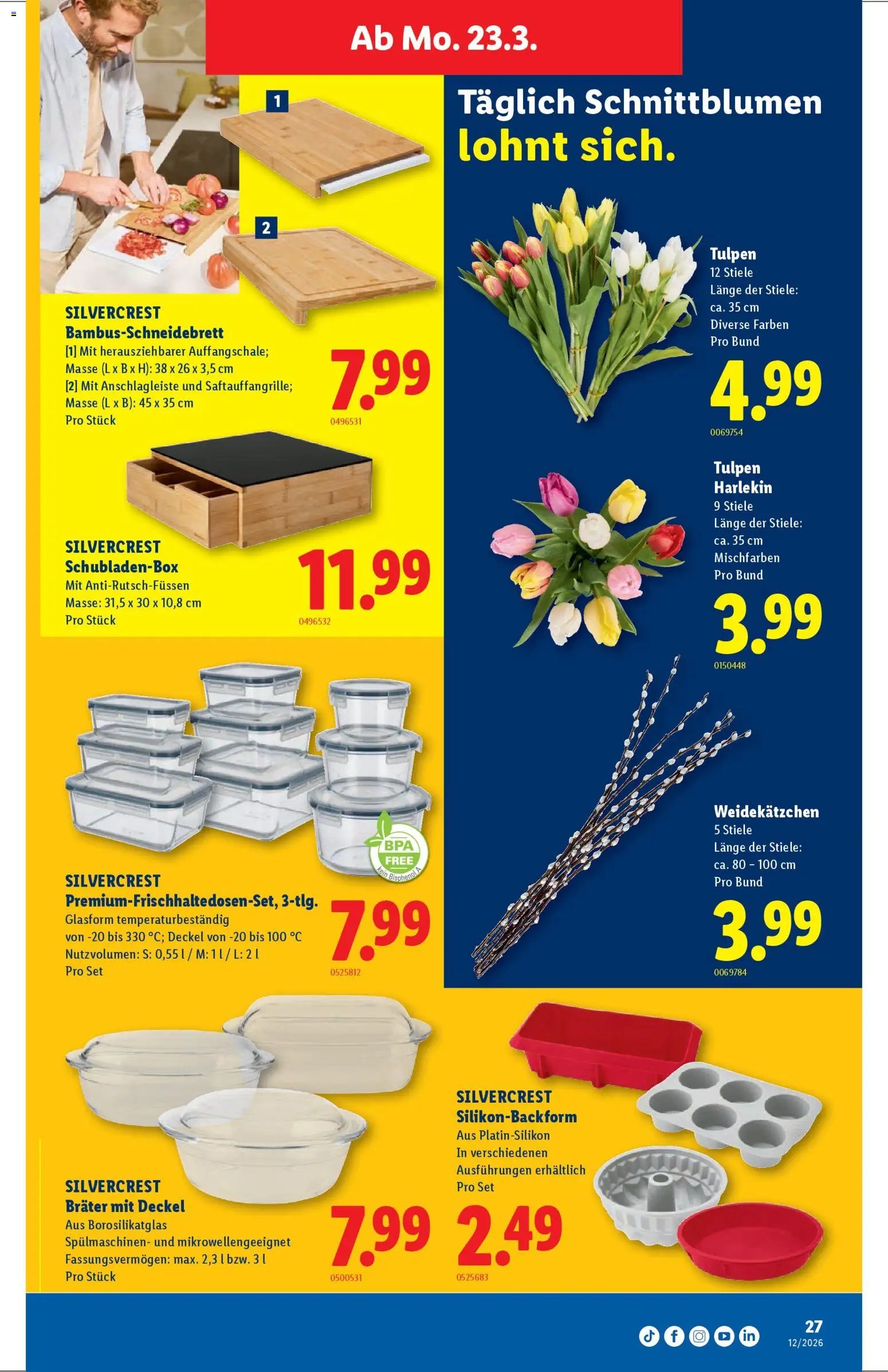 Lidl aktionen (2026-03-19 - 2026-03-25) | 27