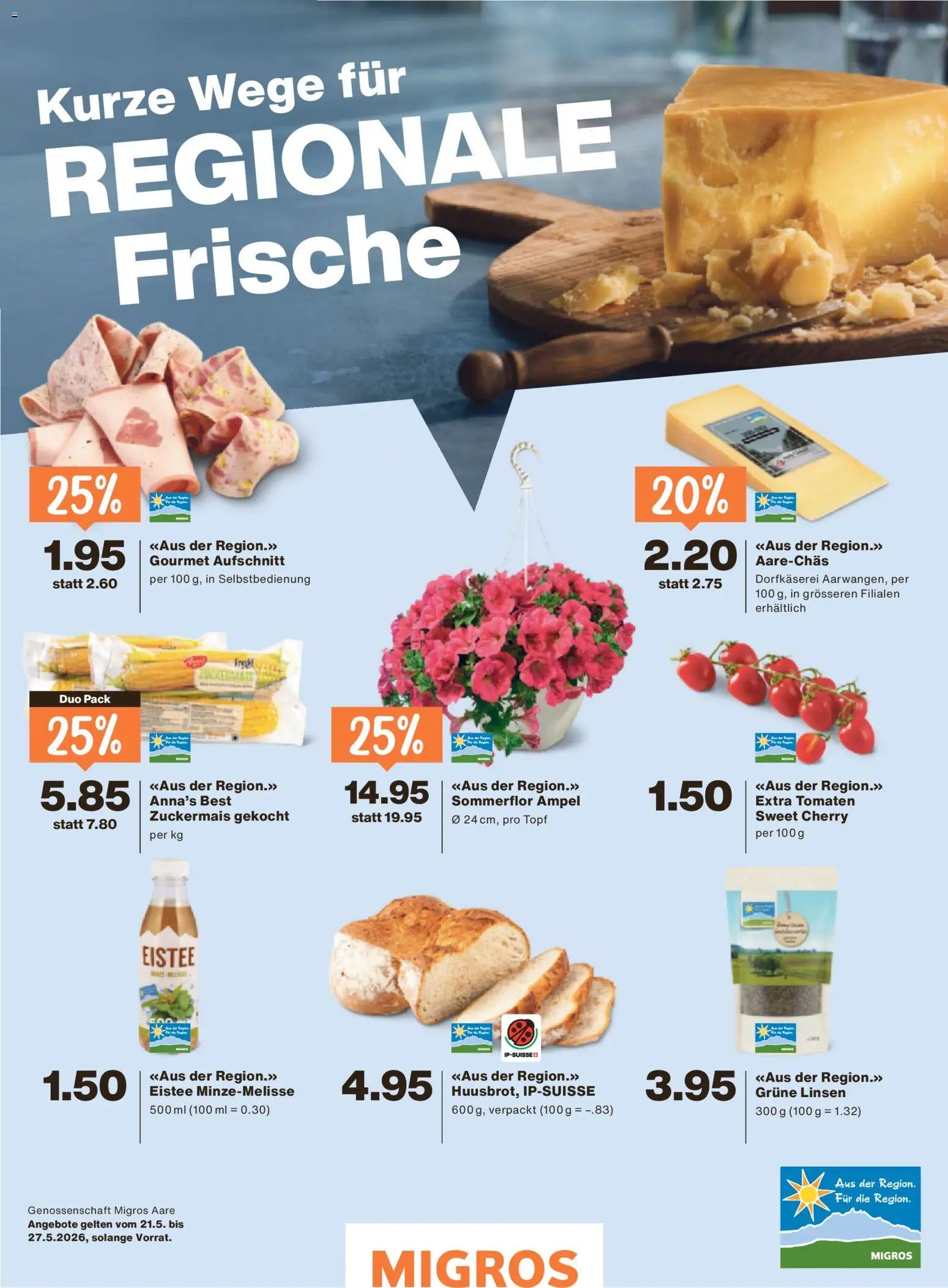 Migros aktionen Magazin (2026-05-19 - 2026-05-25)