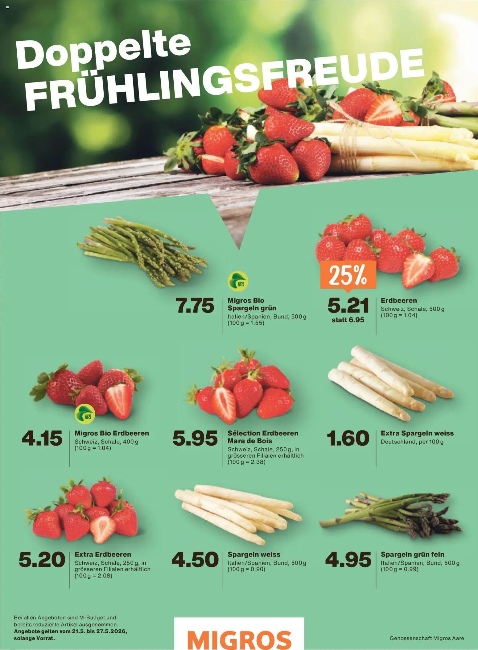 Migros aktionen Magazin (2026-05-19 - 2026-05-25)