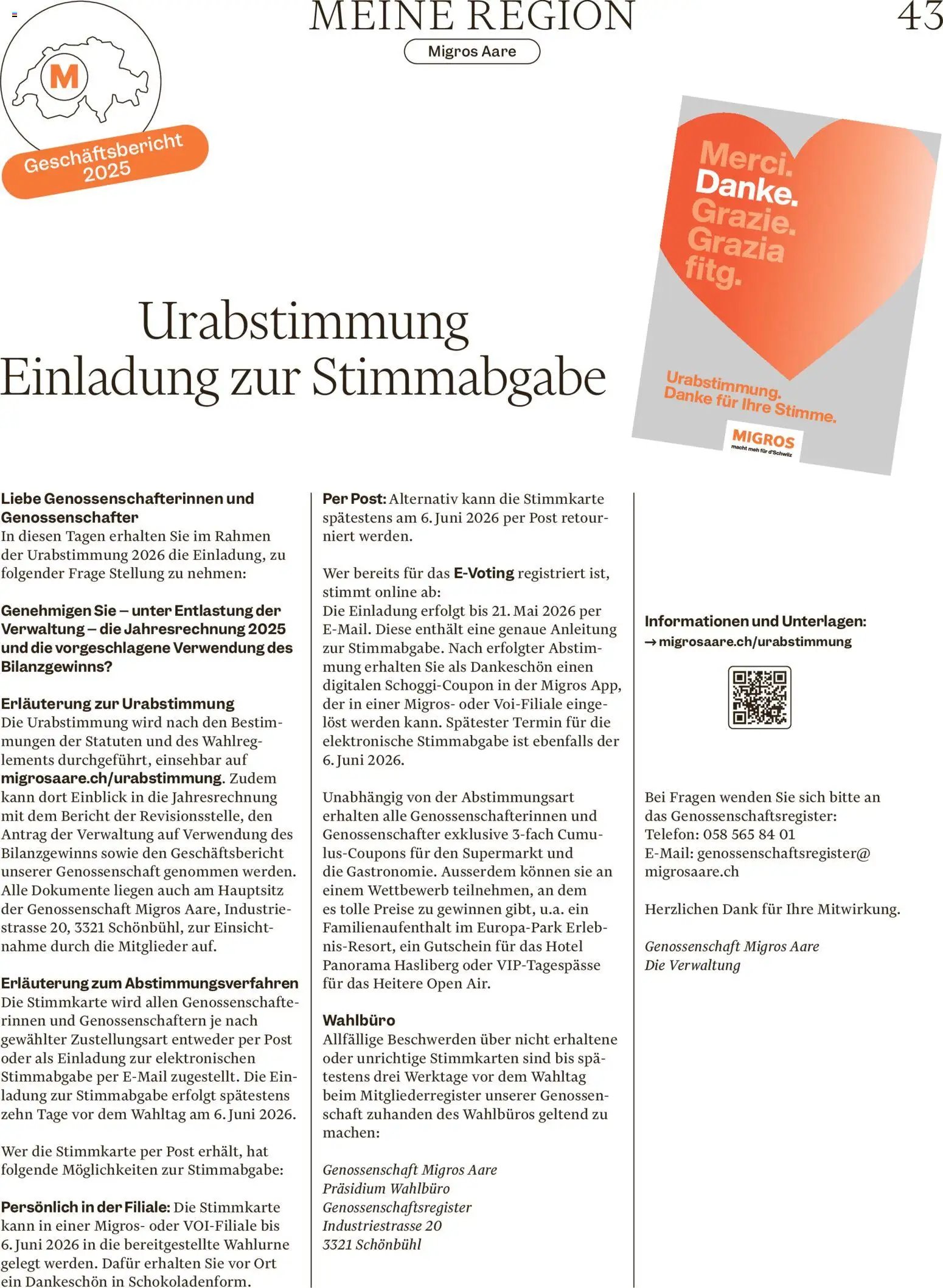 Migros aktionen Magazin (2026-05-19 - 2026-05-25)