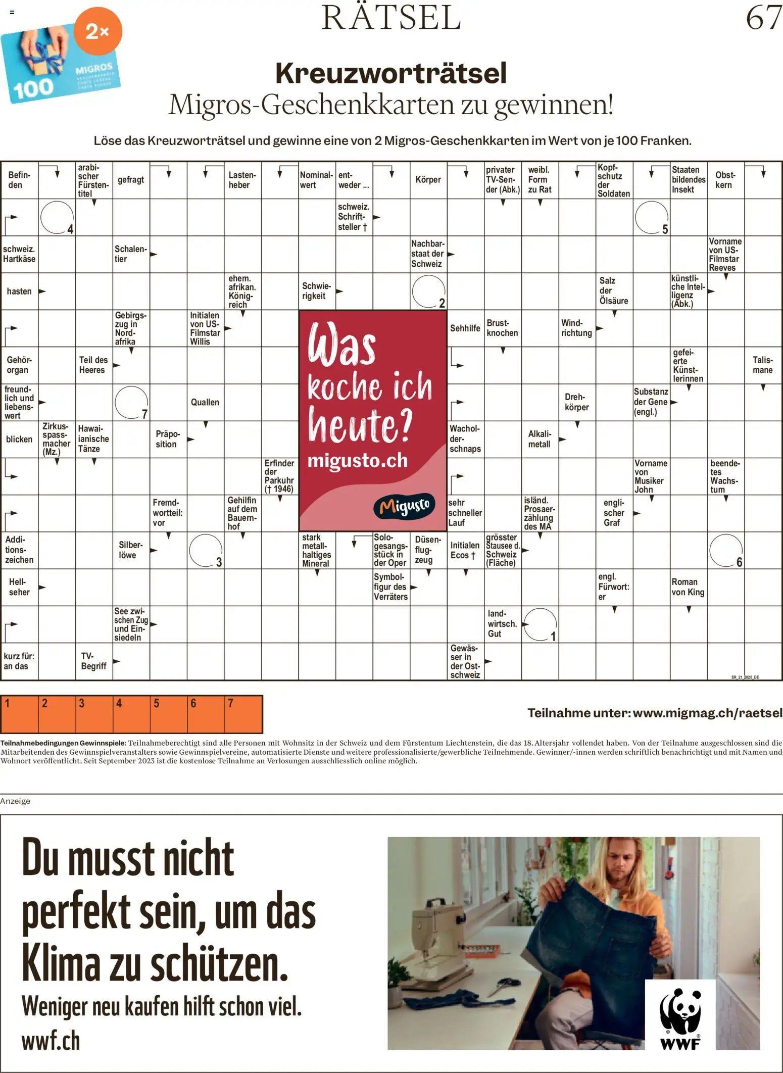 Migros aktionen Magazin (2026-05-19 - 2026-05-25)