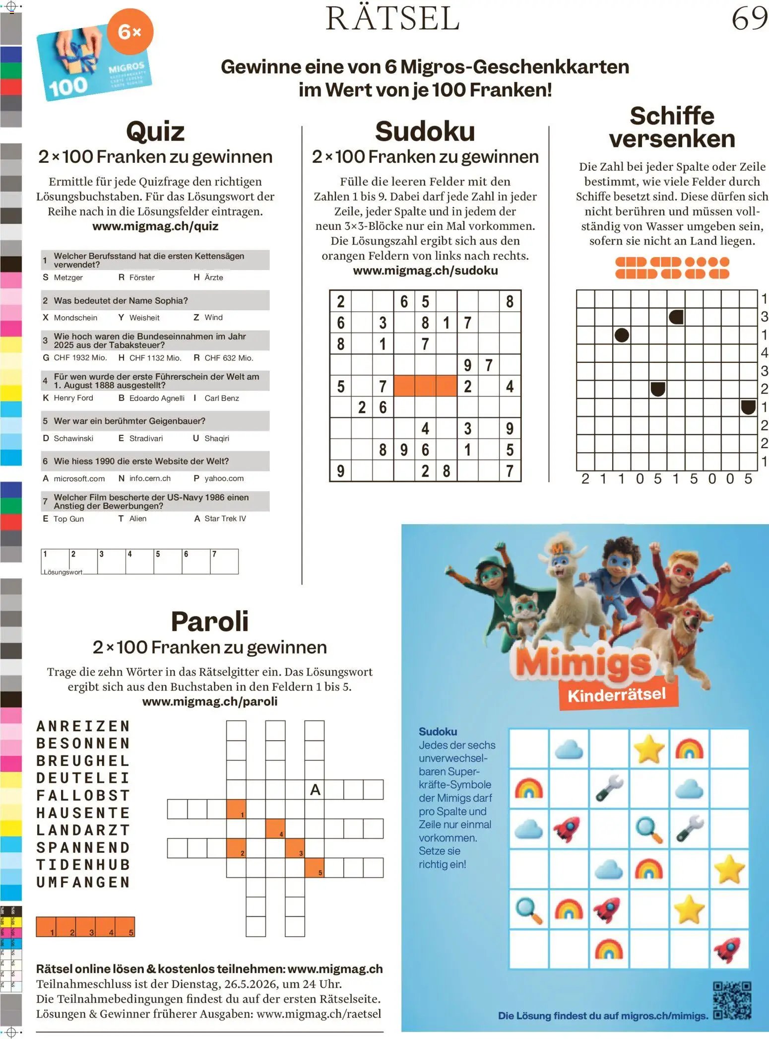 Migros aktionen Magazin (2026-05-19 - 2026-05-25)