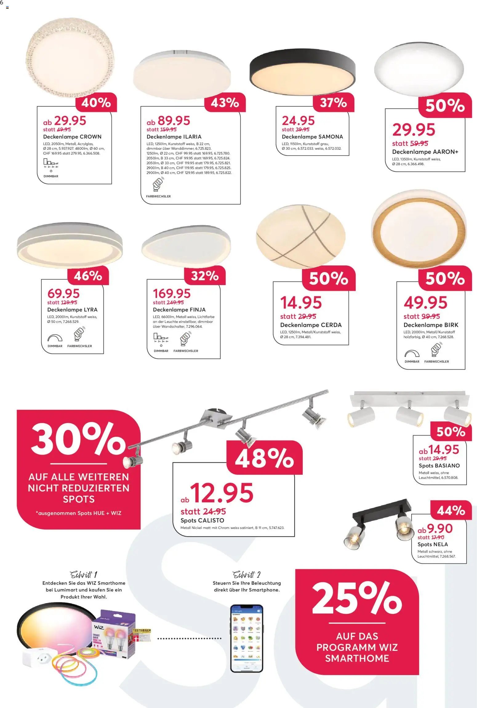 Lumimart Aktionen (2025-12-02 - 2026-02-04) | 6