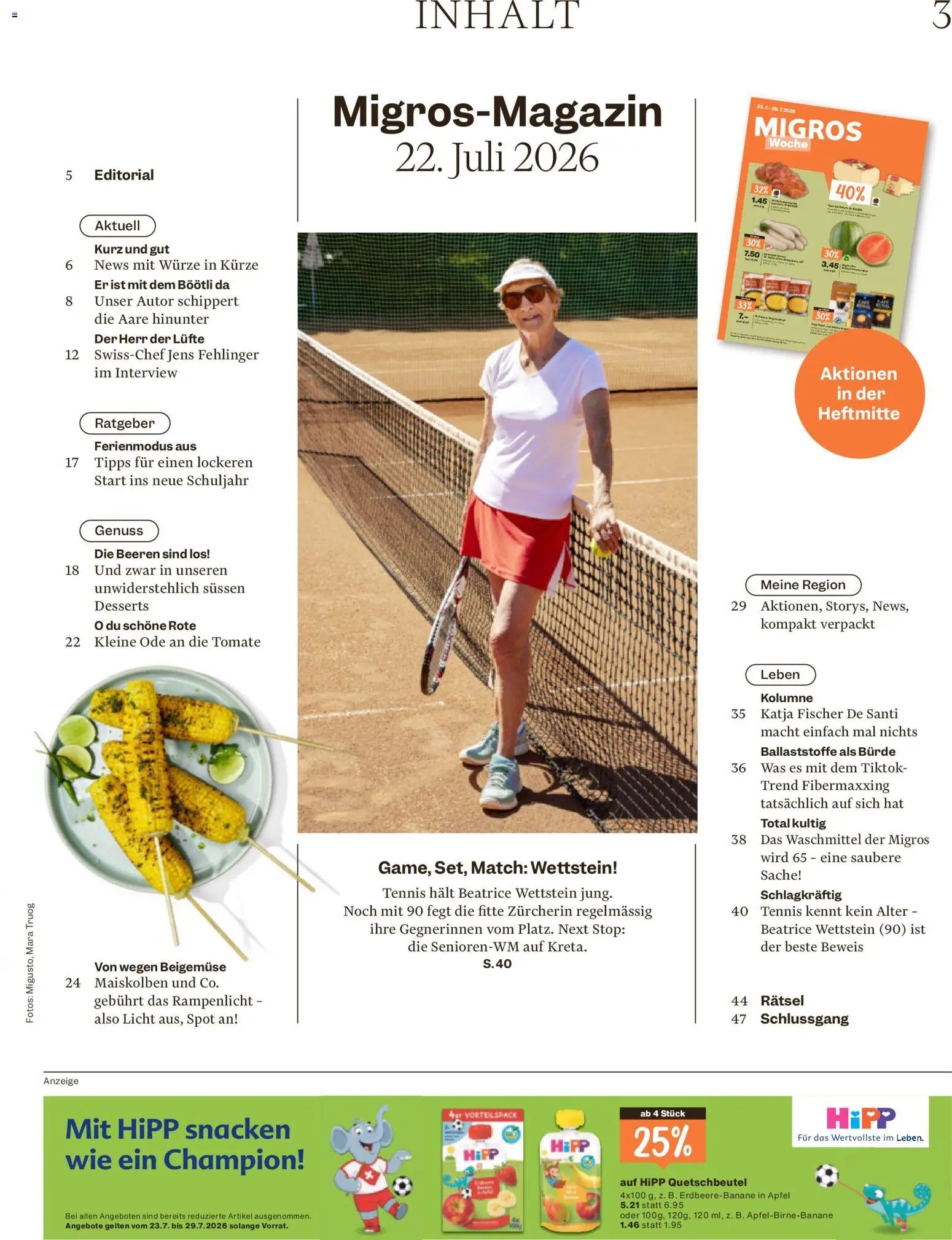 Migros aktionen Magazin