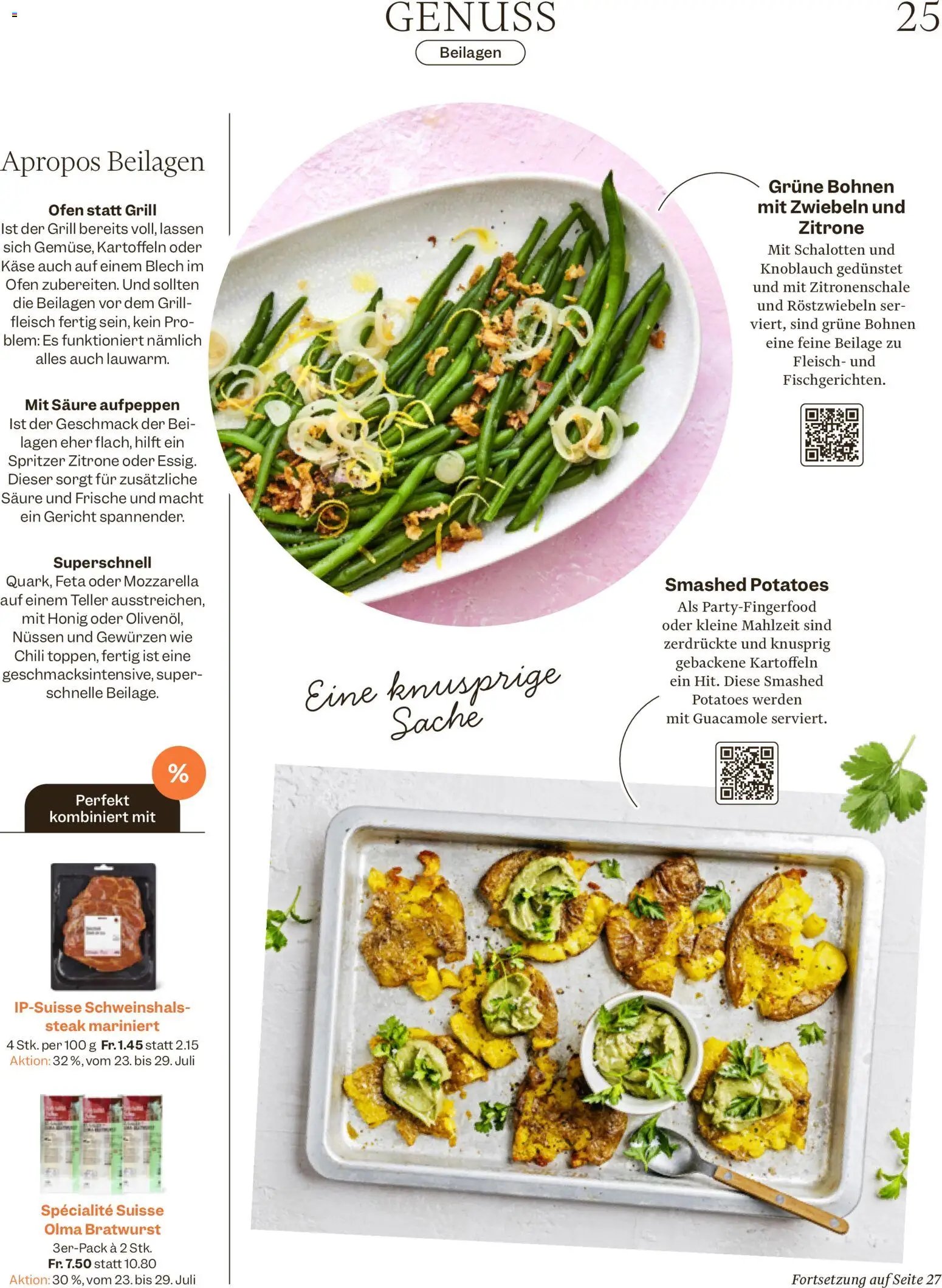 Migros aktionen Magazin