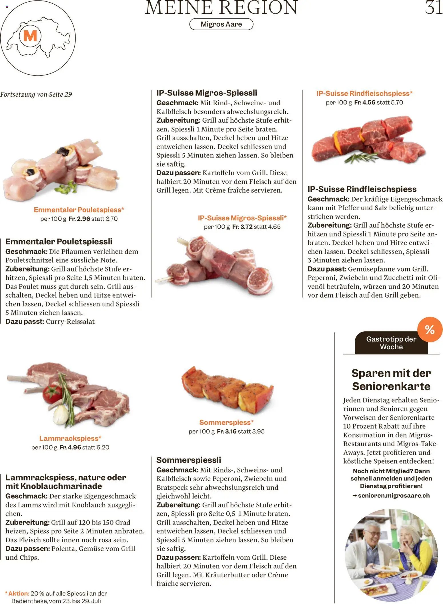Migros aktionen Magazin