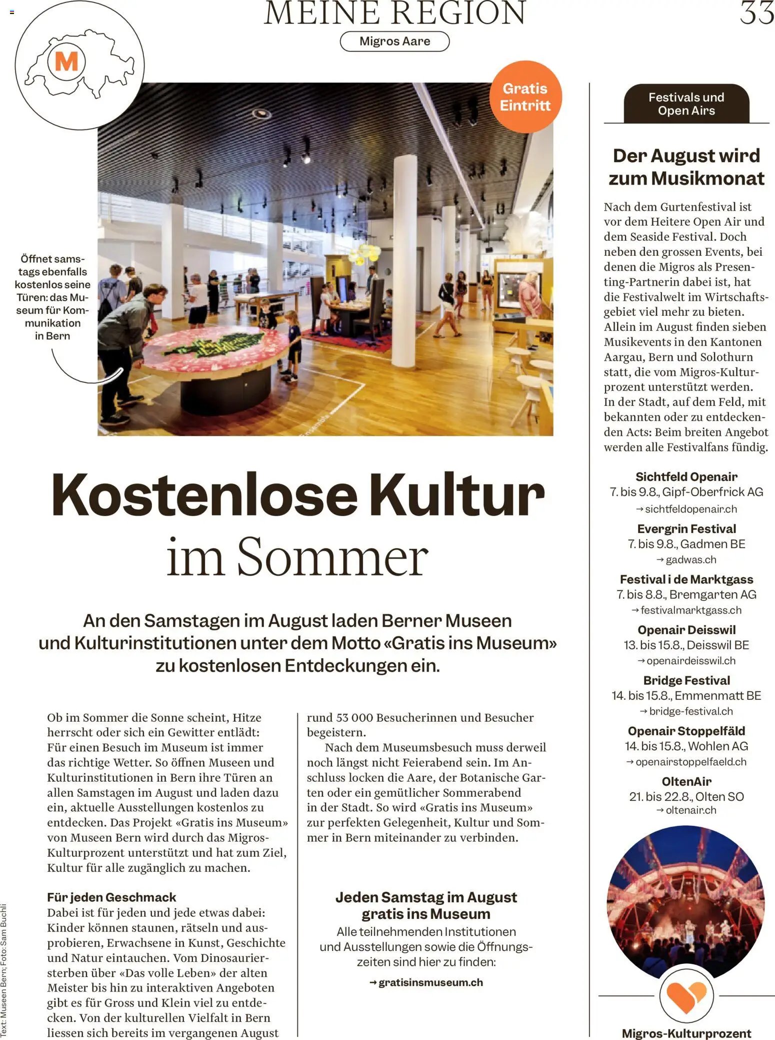 Migros aktionen Magazin