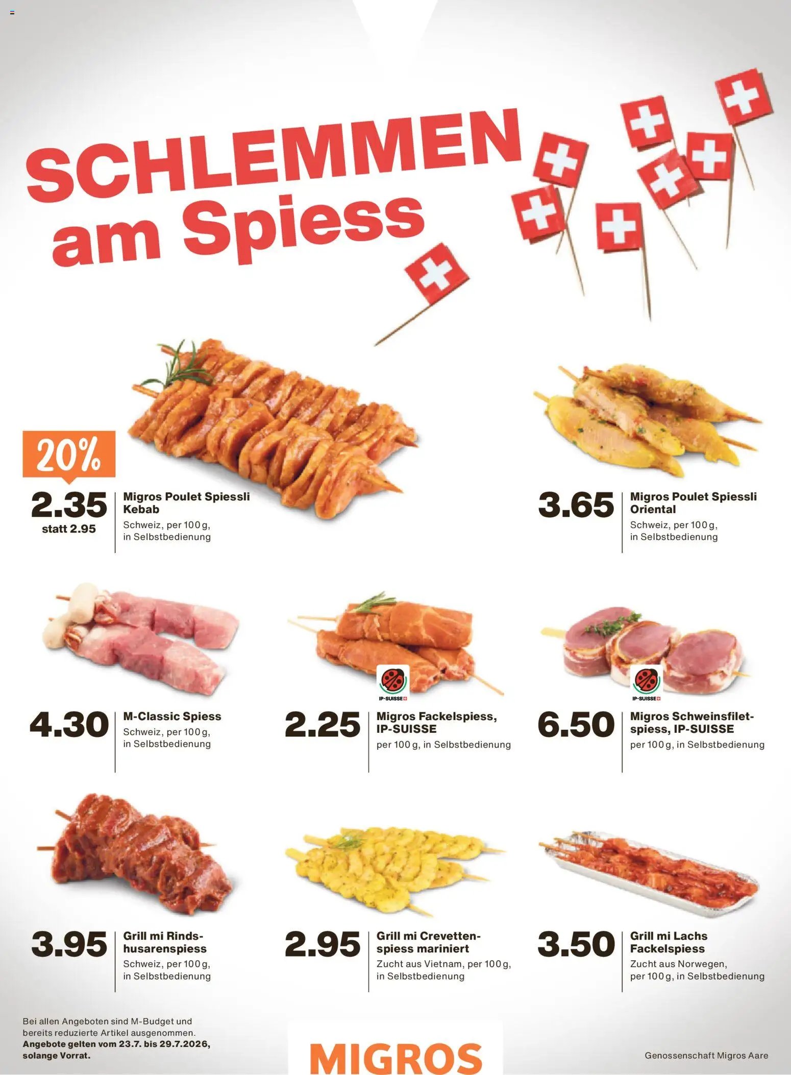 Migros aktionen Magazin