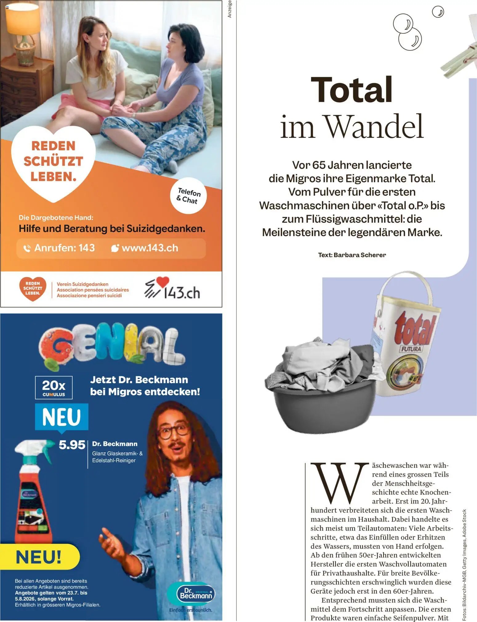 Migros aktionen Magazin