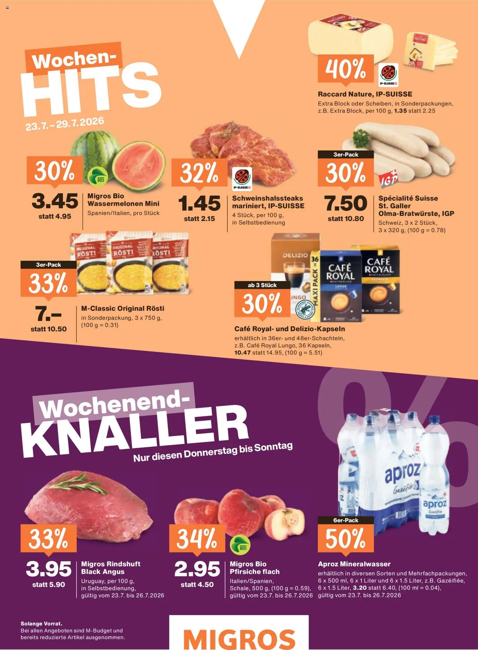 Migros aktionen Magazin