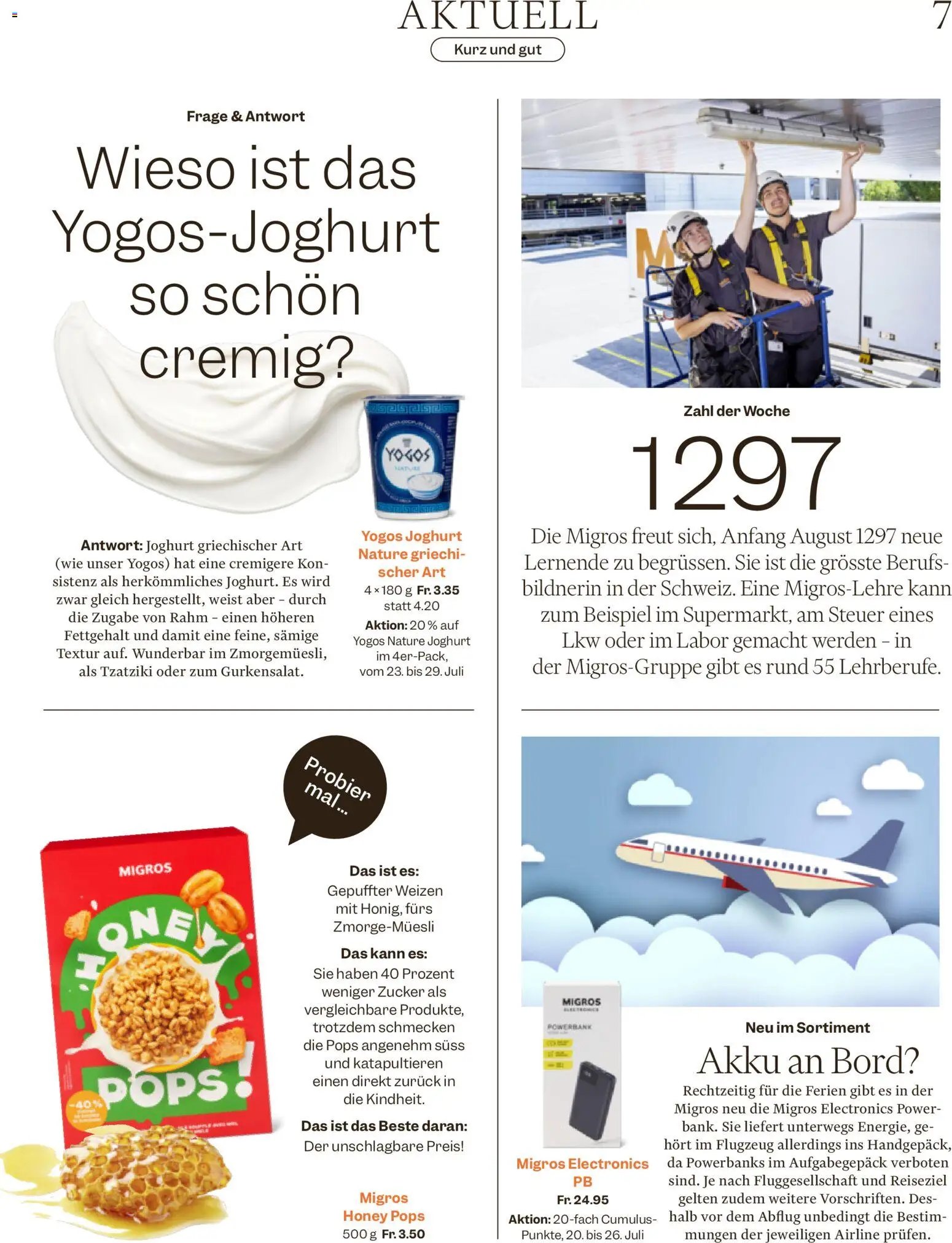 Migros aktionen Magazin
