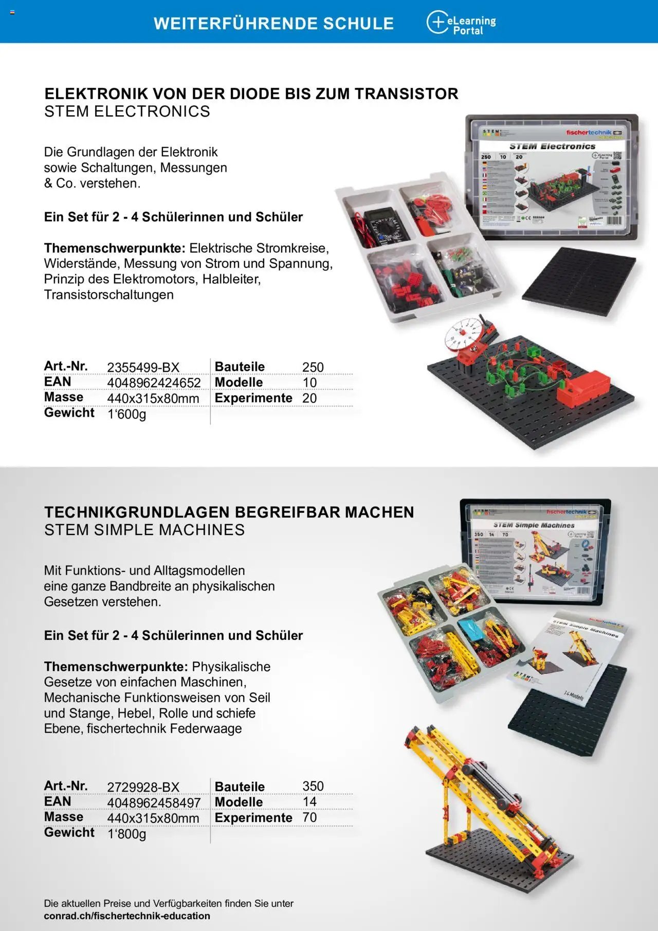 Conrad Fischertechnik education (2023-03-14 - 2025-12-31) | 16