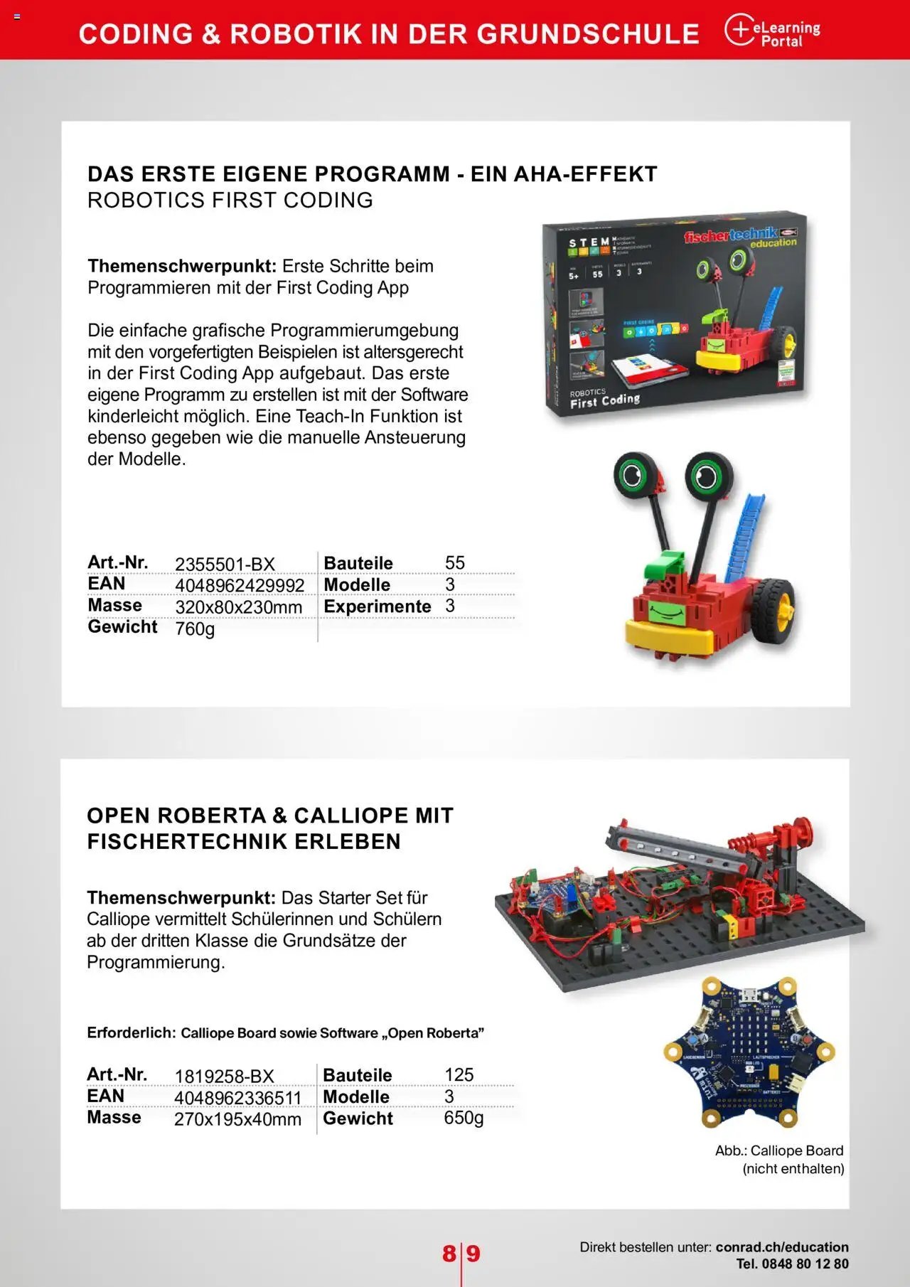 Conrad Fischertechnik education (2023-03-14 - 2025-12-31) | 9