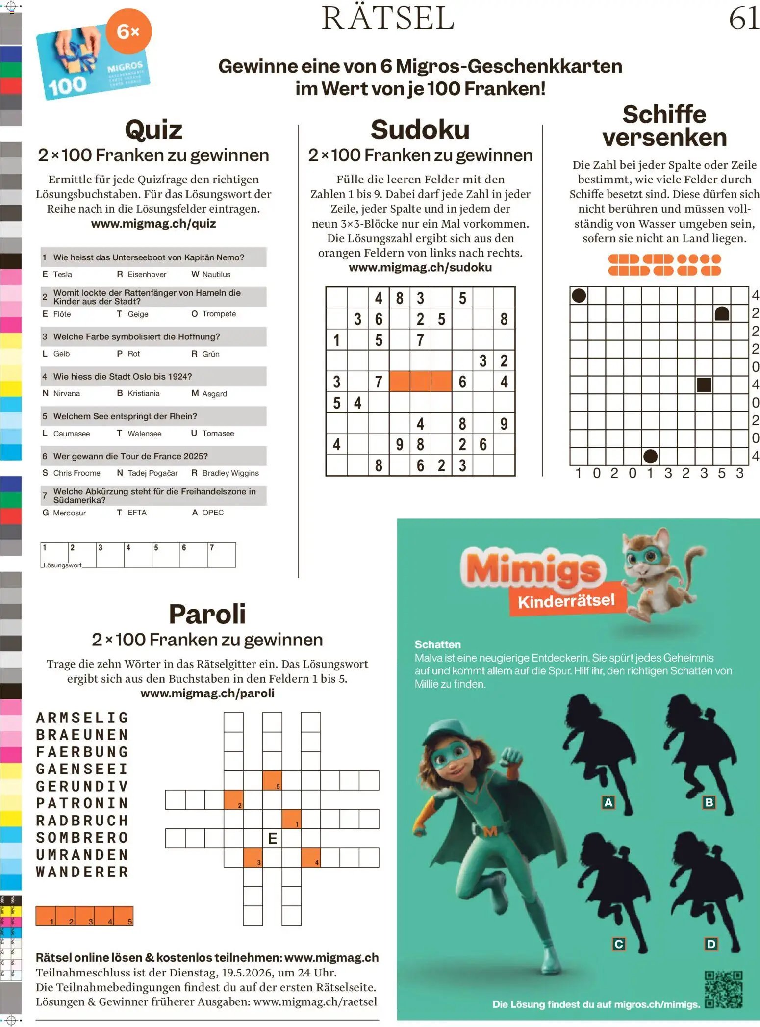 Migros aktionen Magazin (2026-05-13 - 2026-05-18)