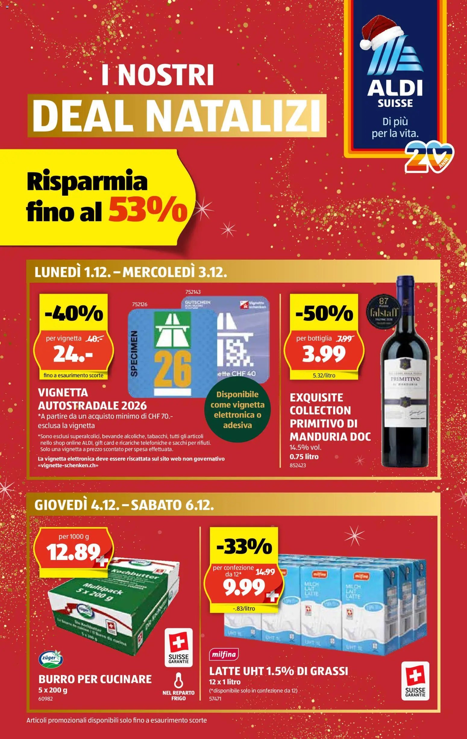 Aldi Aktionen I nostri deal natalizi (2025-12-01 - 2025-12-13) | 1