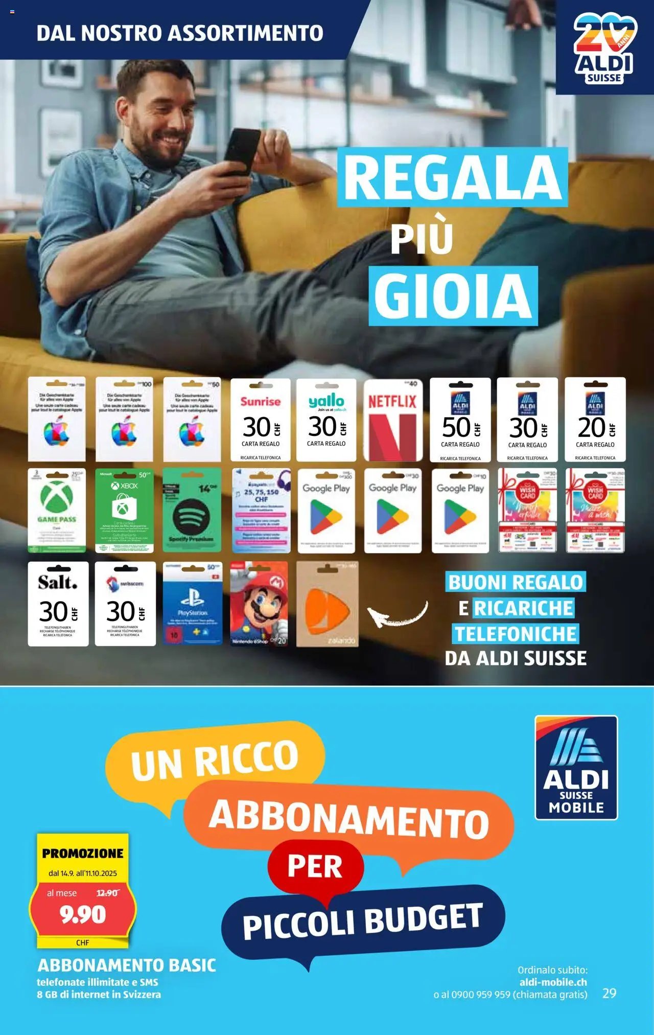 Aldi Aktionen IT (2025-09-25 - 2025-10-01)