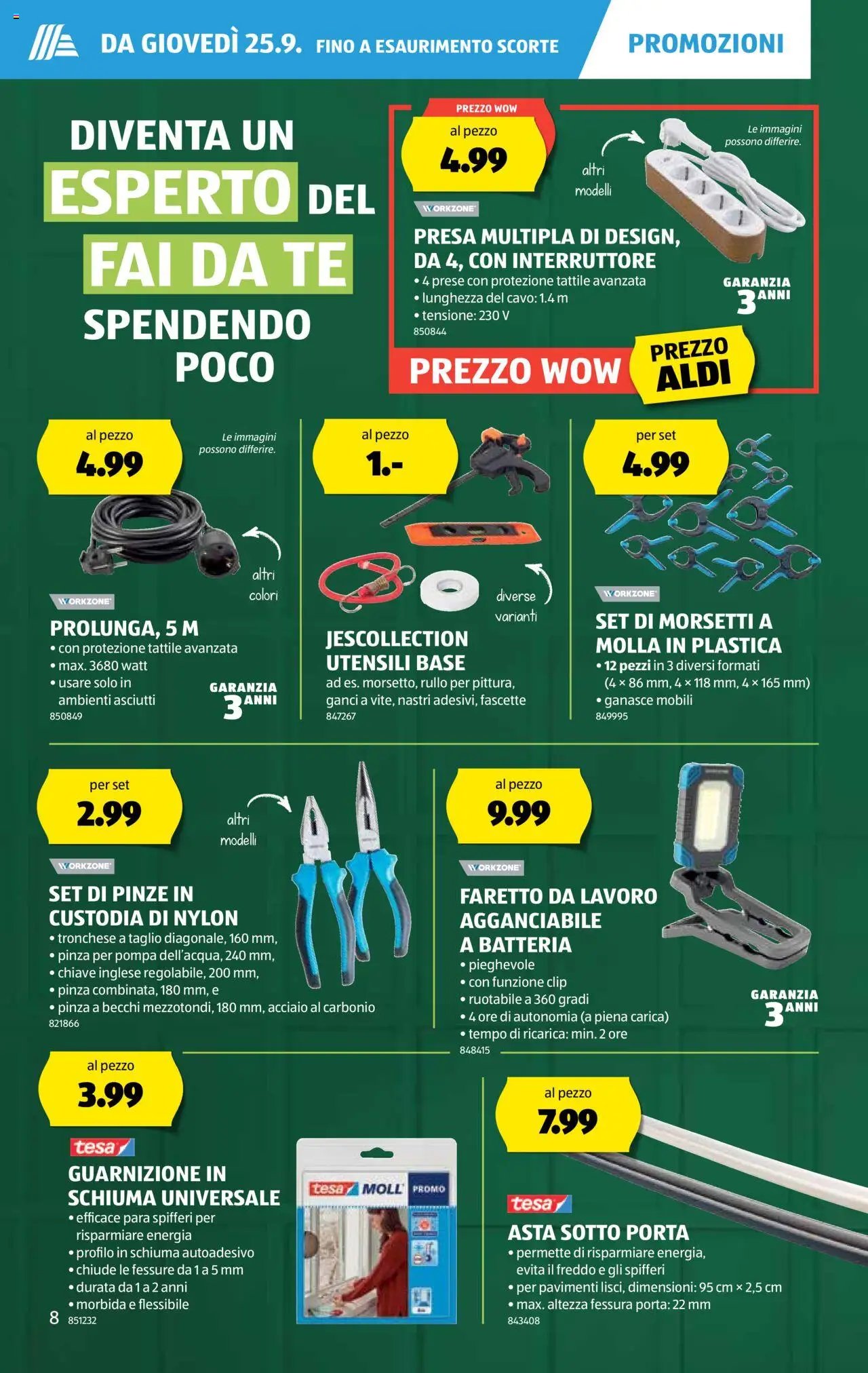 Aldi Aktionen IT (2025-09-25 - 2025-10-01)
