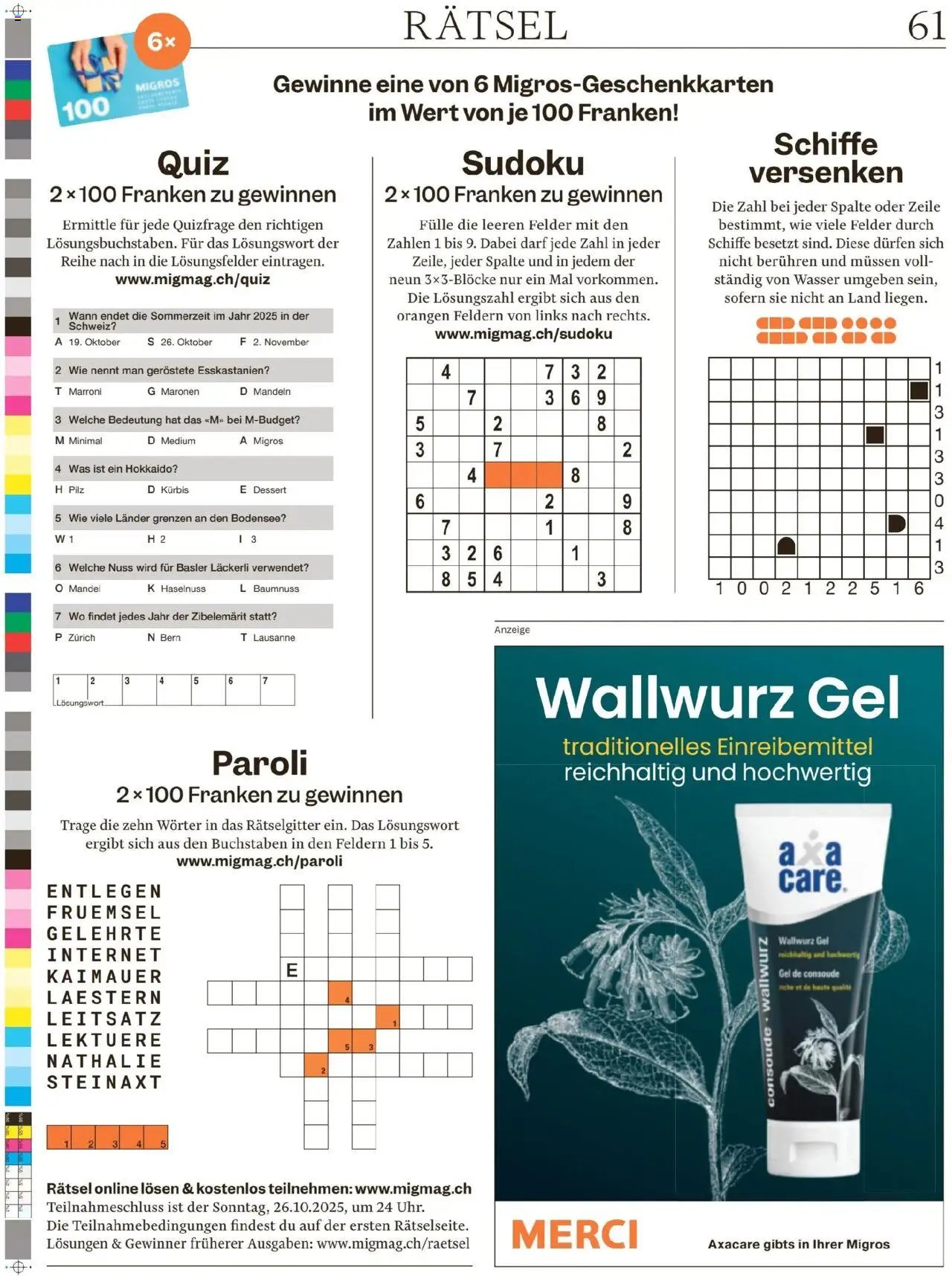 Migros Magazin (2025-10-20 - 2025-10-27)