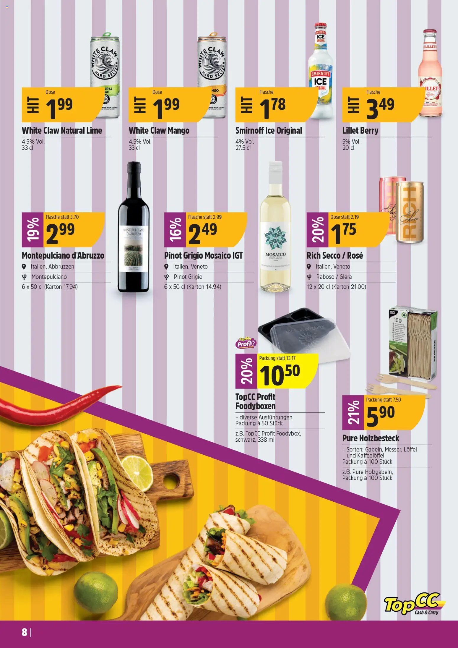 TopCC aktionen Genuss (2026-04-13 - 2026-04-25)