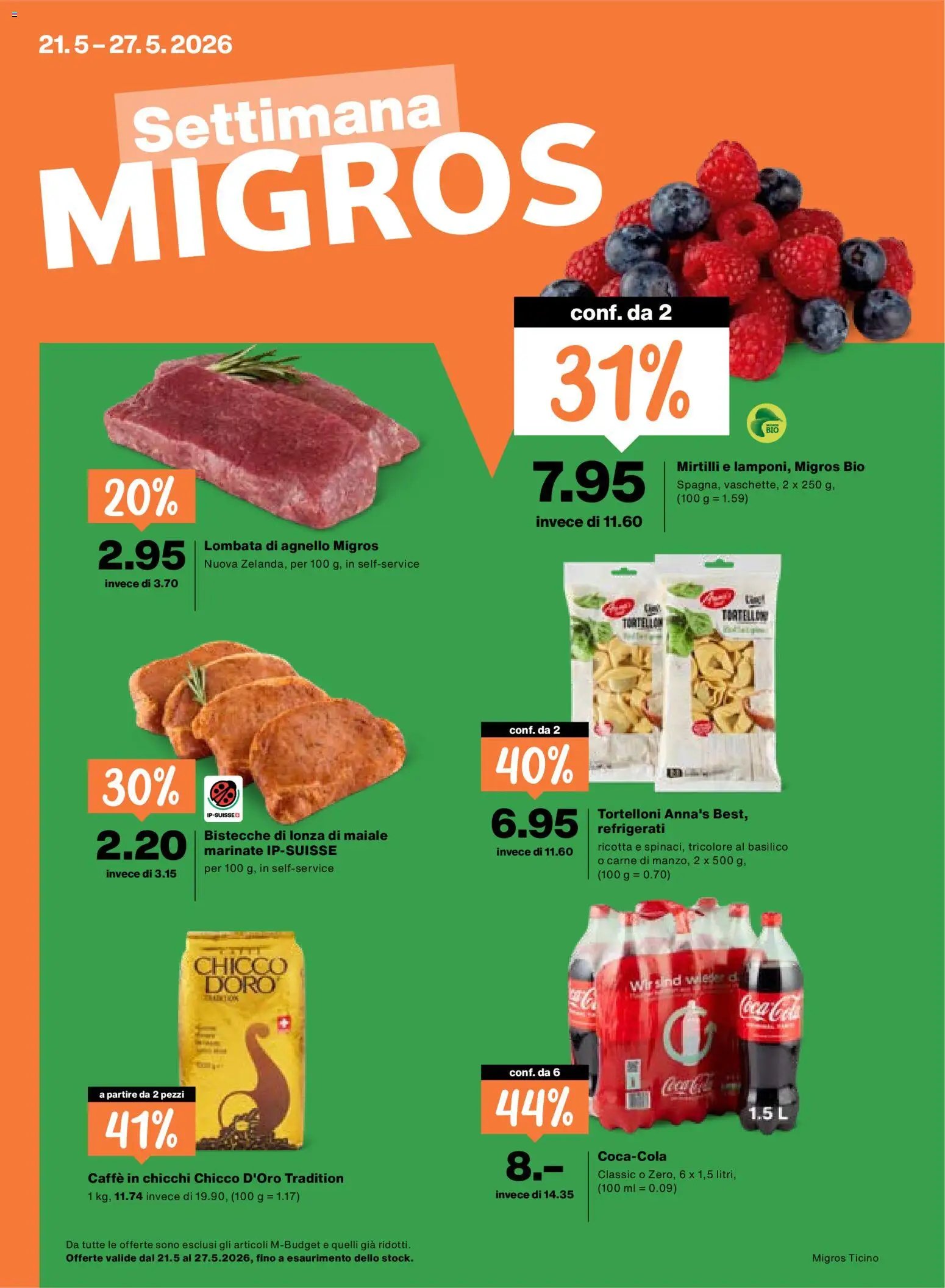 Migros aktionen IT (2026-05-21 - 2026-05-27)